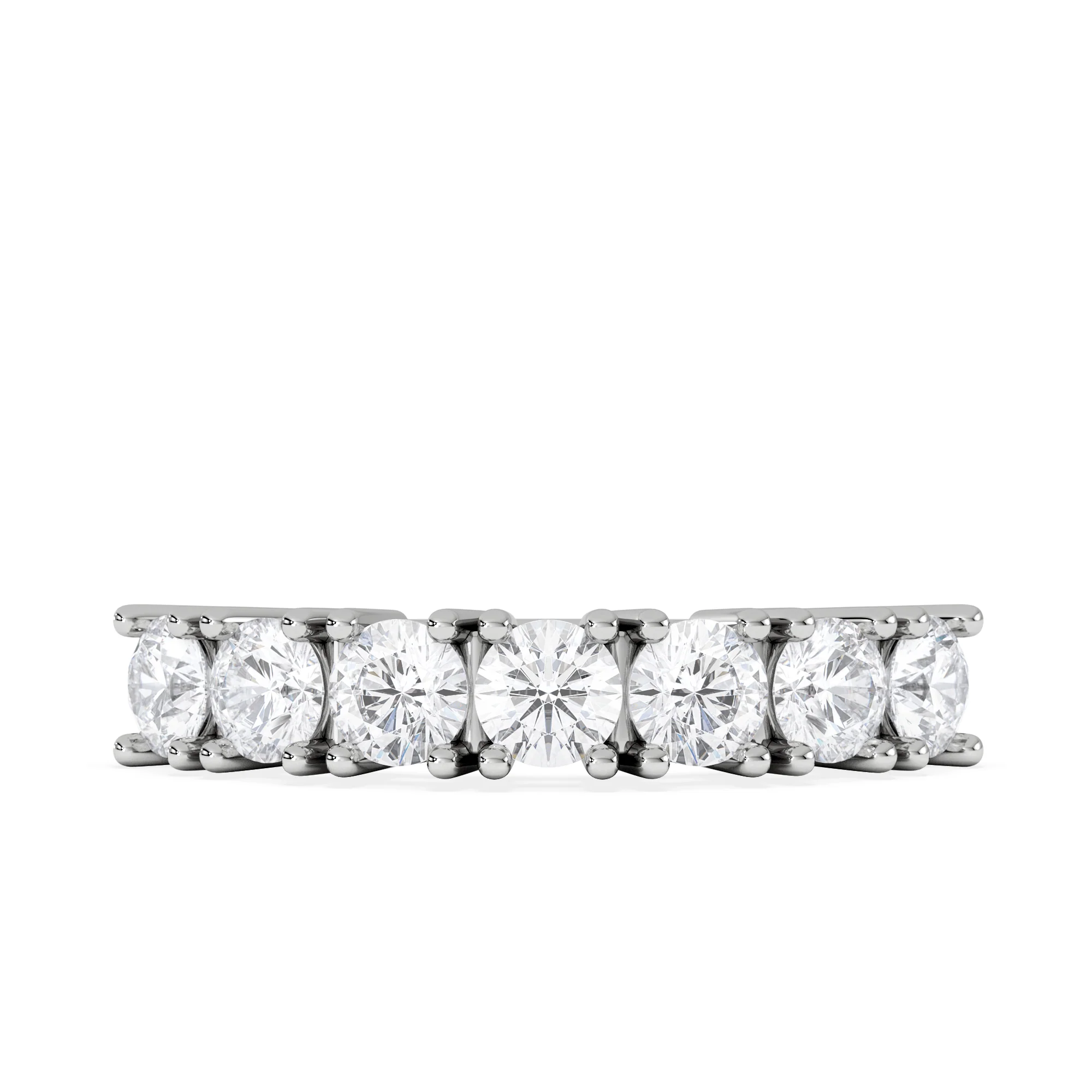 Chloe Platinum 7 Stone Diamond Eternity Ring 1.00CT G/VS - Image 3