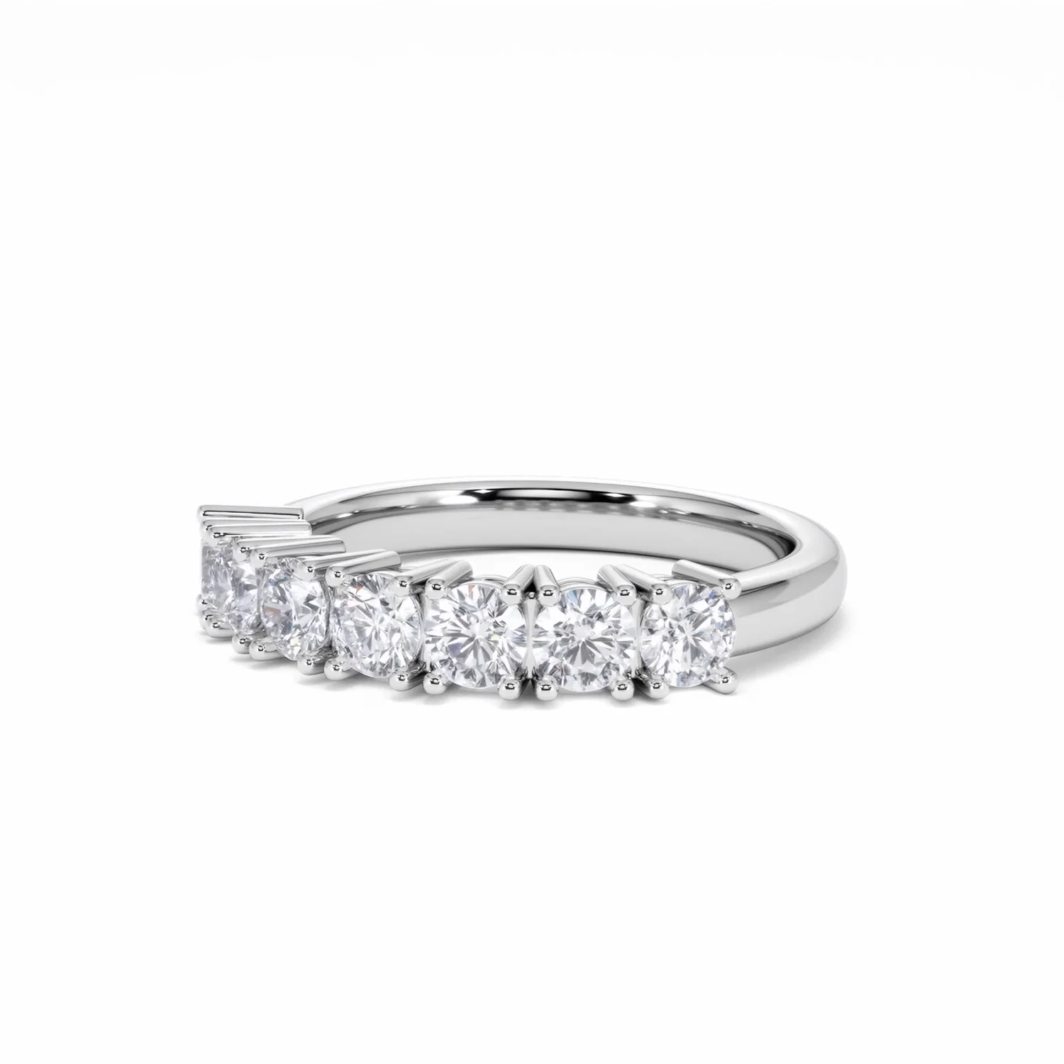 Chloe Platinum 7 Stone Diamond Eternity Ring 1.00CT G/VS - Image 81