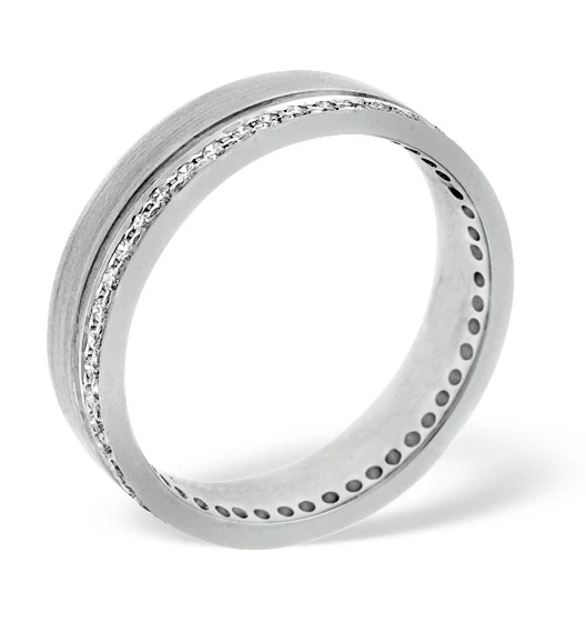 Chloe Platinum Diamond Wedding Ring 0.27CT G/VS - Image 2