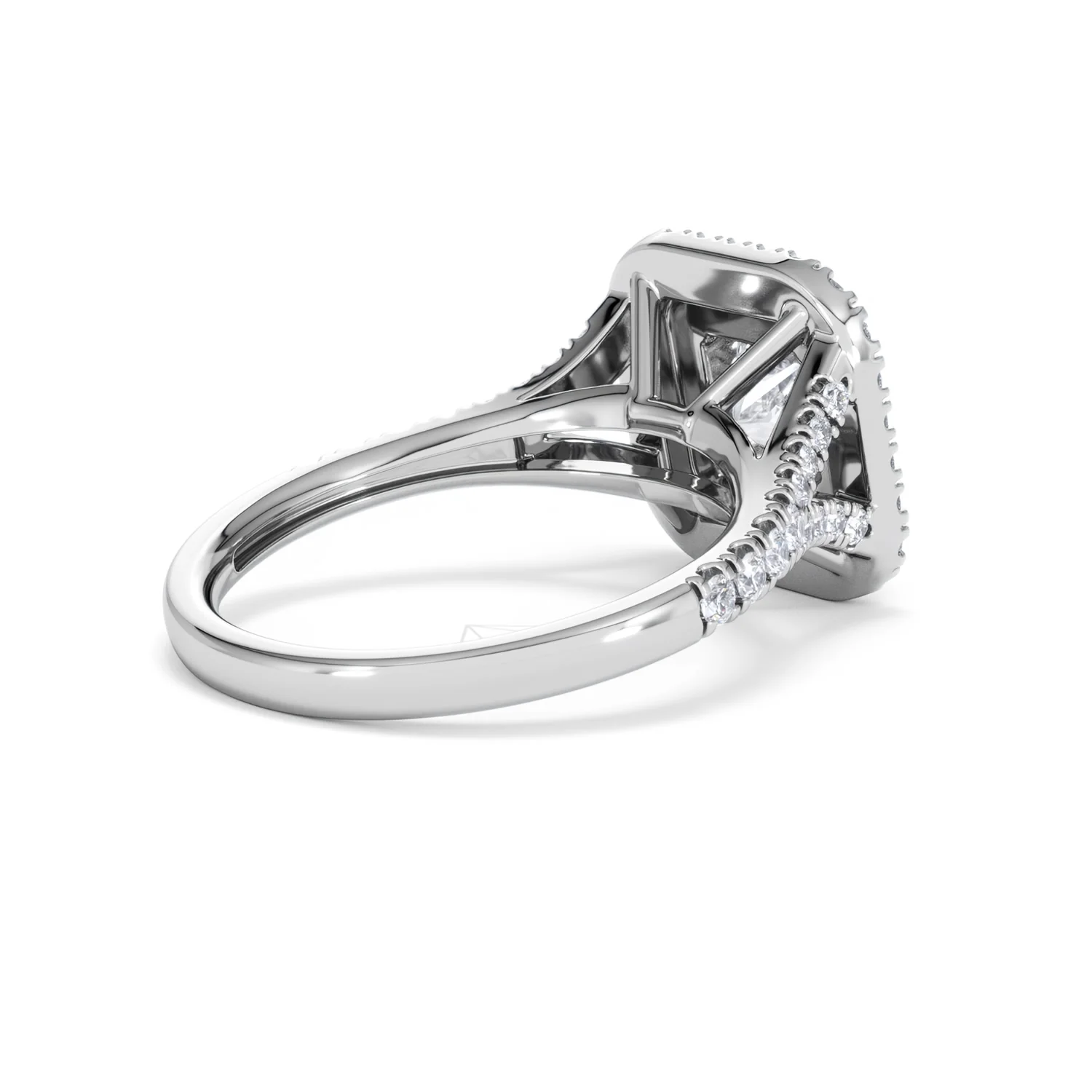 Cleopatra GIA Diamond Halo Engagement Ring in Platinum 1.85ct G/VS1 - Image 35
