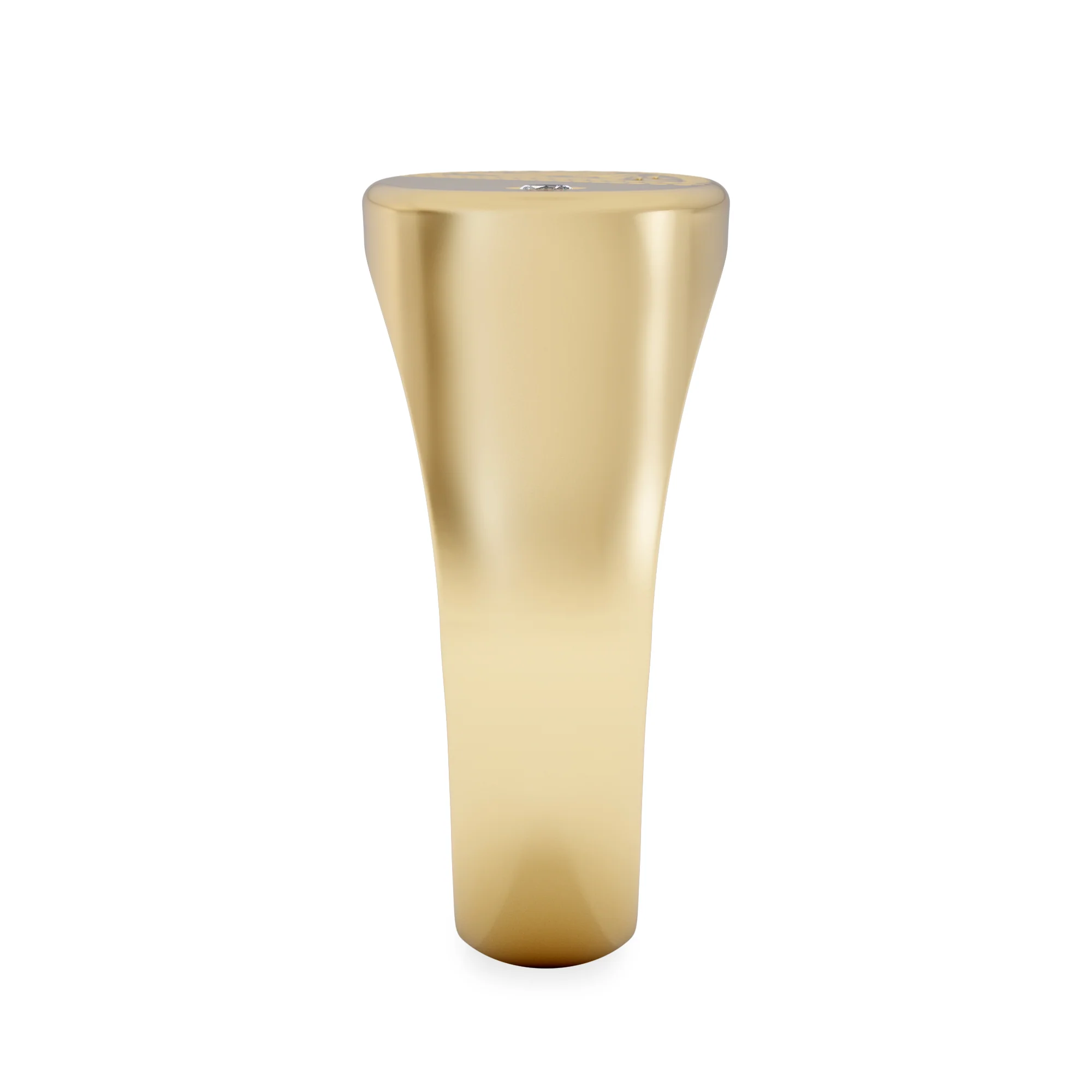 Crest 0.03ct Lab Diamond Men's Oblong Signet Ring in 18K Yellow Gold Vermeil - Image 5