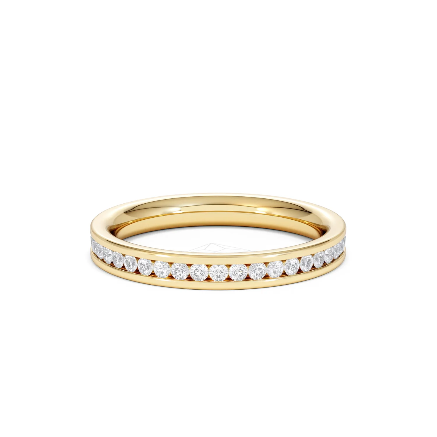 Diamond Eternity Ring Rae Channel Set 0.50ct H/Si in 18K Gold - Image 10