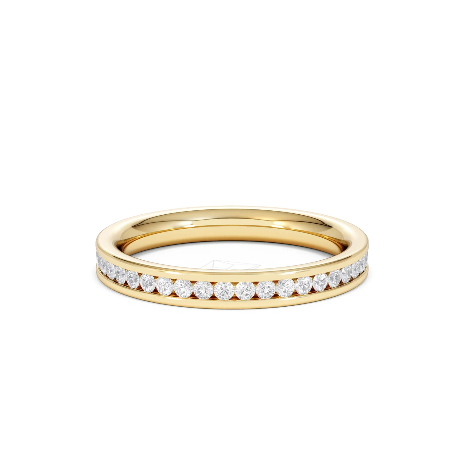 Diamond Eternity Ring Rae Channel Set 0.50ct H/Si in 18K Gold - Image 13