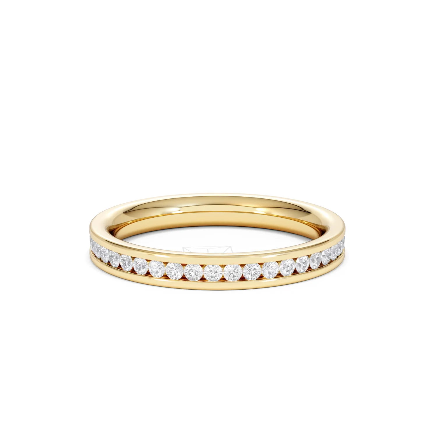 Diamond Eternity Ring Rae Channel Set 0.50ct H/Si in 18K Gold - Image 19