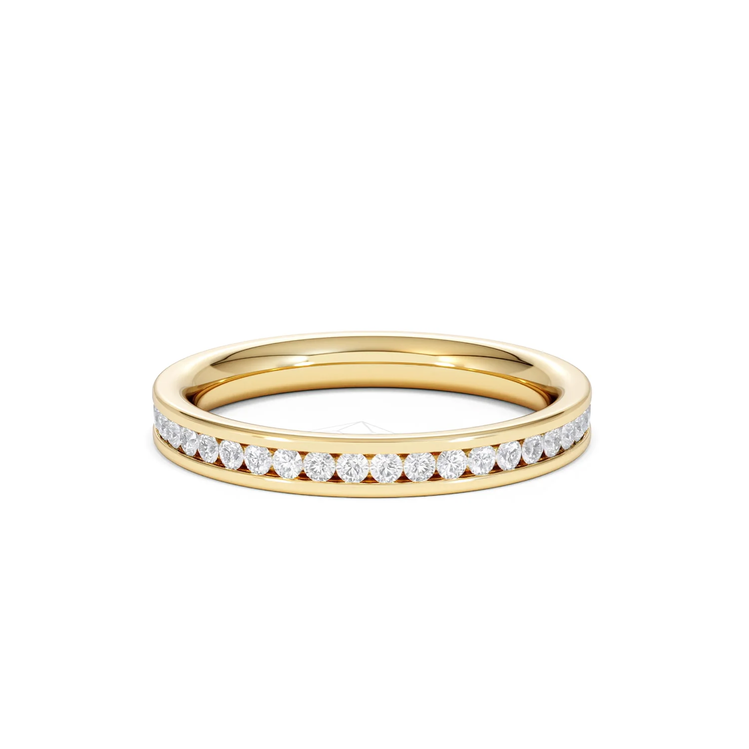 Diamond Eternity Ring Rae Channel Set 0.50ct H/Si in 18K Gold - Image 26