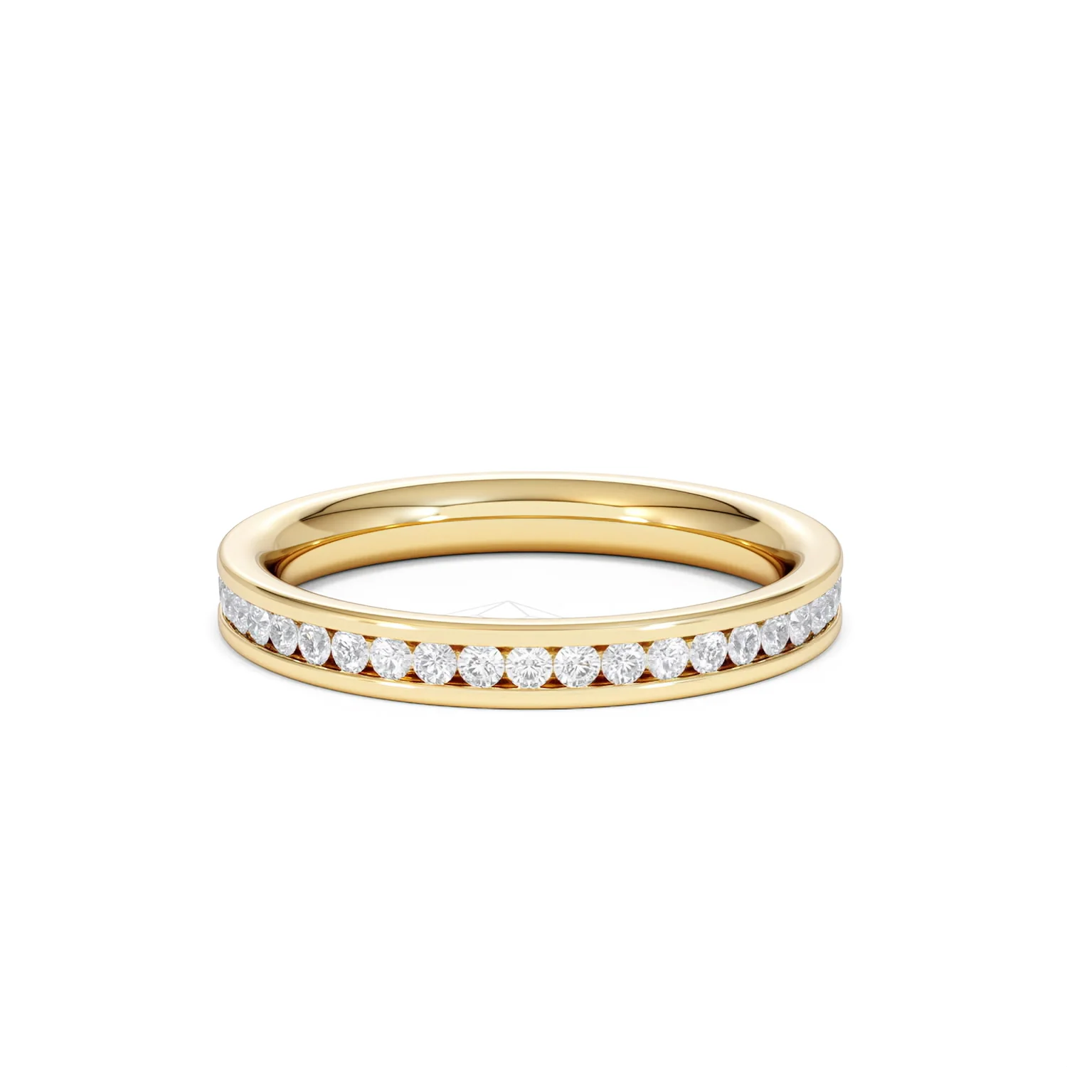 Diamond Eternity Ring Rae Channel Set 0.50ct H/Si in 18K Gold - Image 27