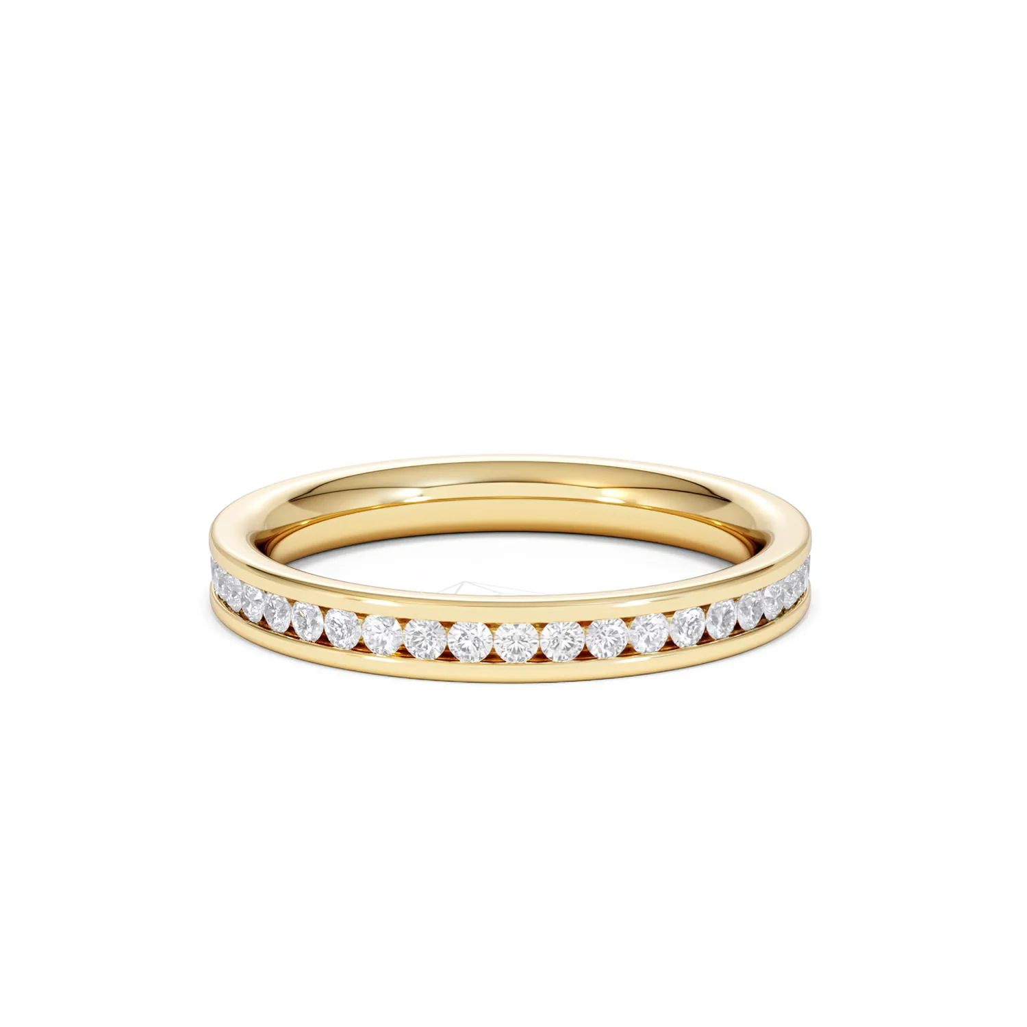 Diamond Eternity Ring Rae Channel Set 0.50ct H/Si in 18K Gold - Image 31