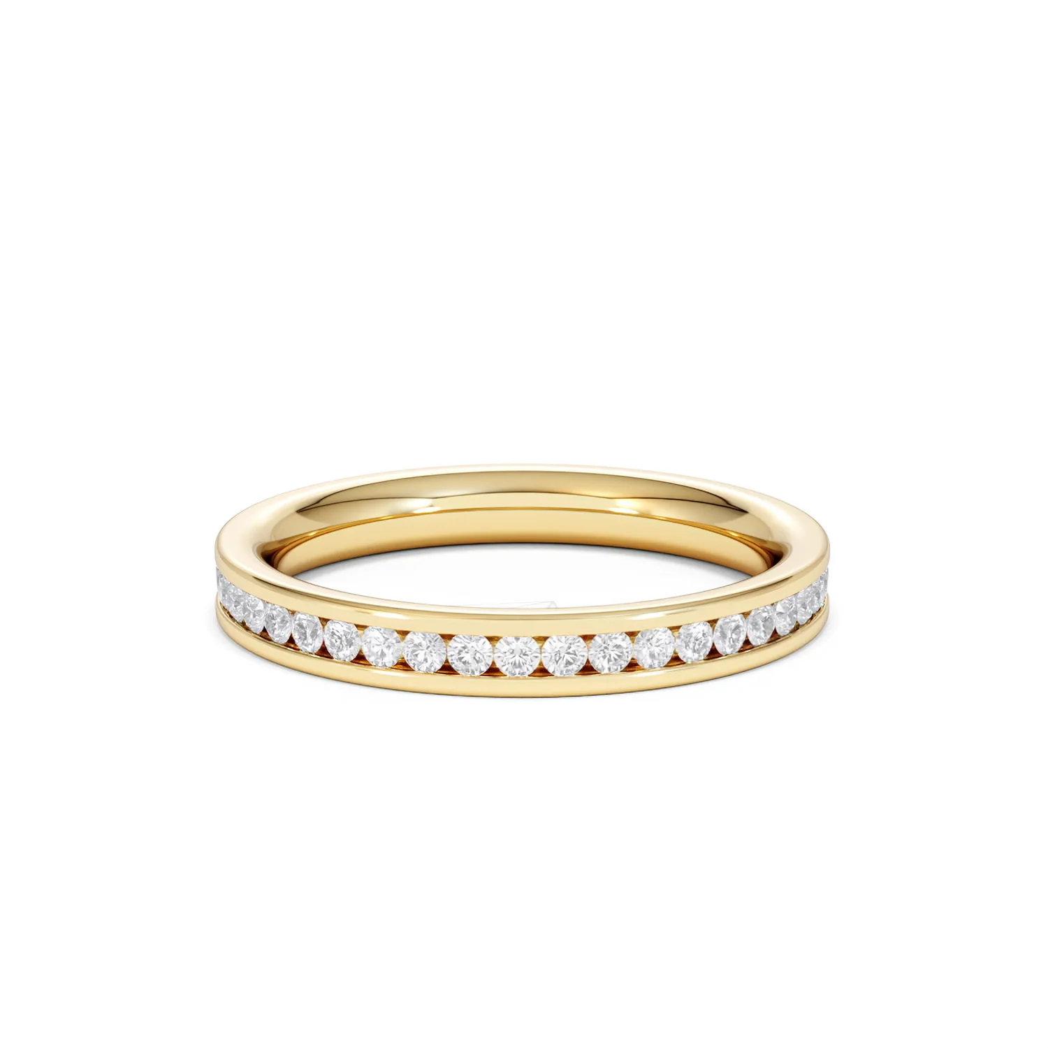 Diamond Eternity Ring Rae Channel Set 0.50ct H/Si in 18K Gold - Image 40