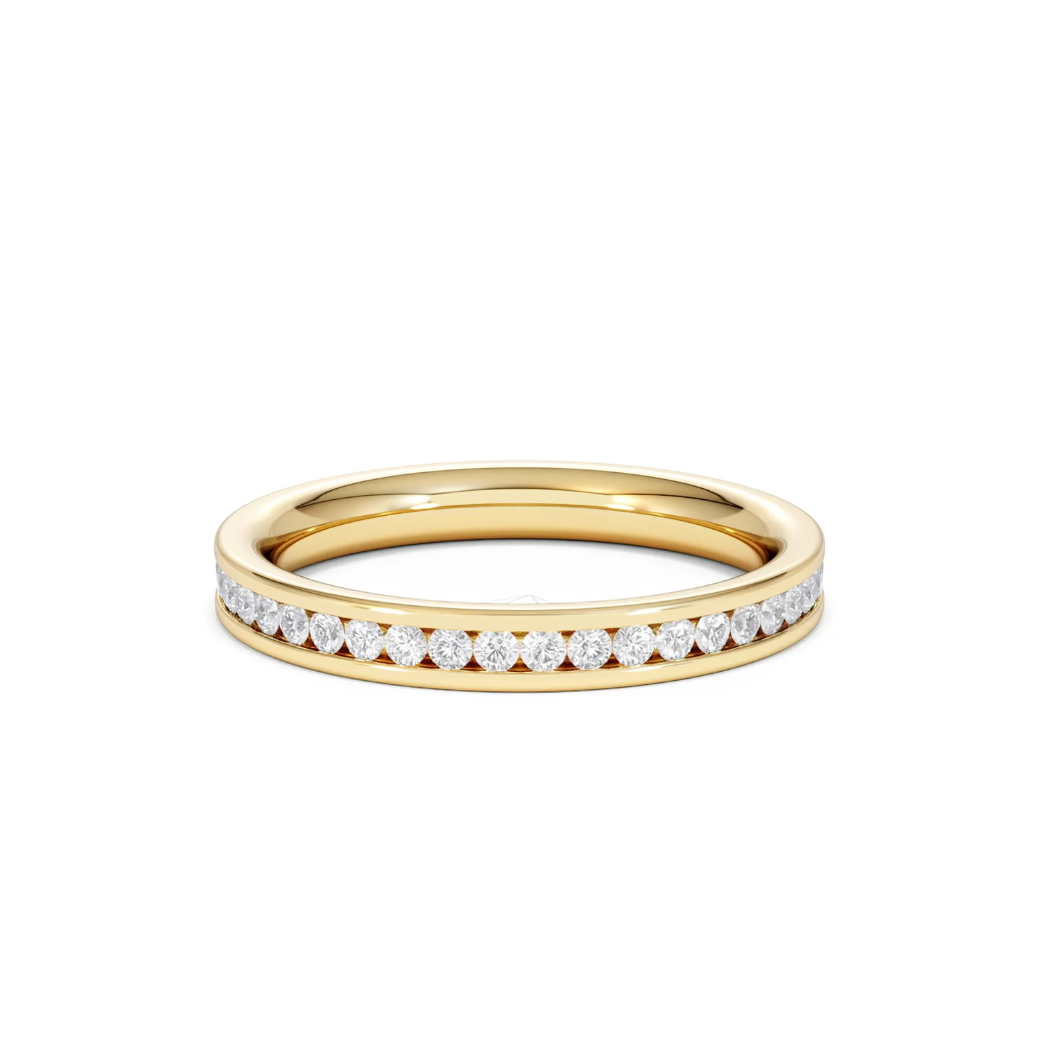 Diamond Eternity Ring Rae Channel Set 0.50ct H/Si in 18K Gold - Image 45