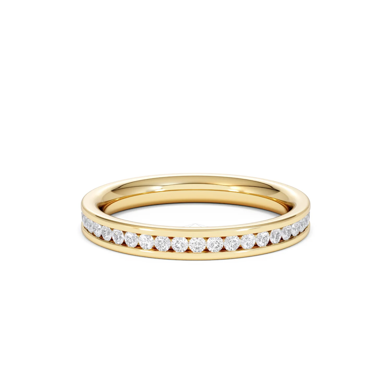 Diamond Eternity Ring Rae Channel Set 0.50ct H/Si in 18K Gold - Image 48