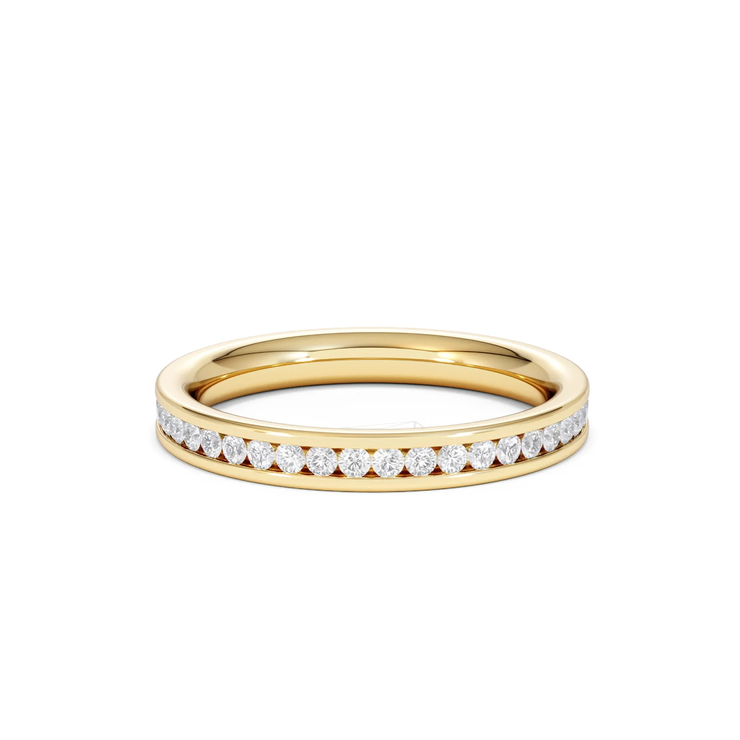 Diamond Eternity Ring Rae Channel Set 0.50ct H/Si in 18K Gold - Image 62