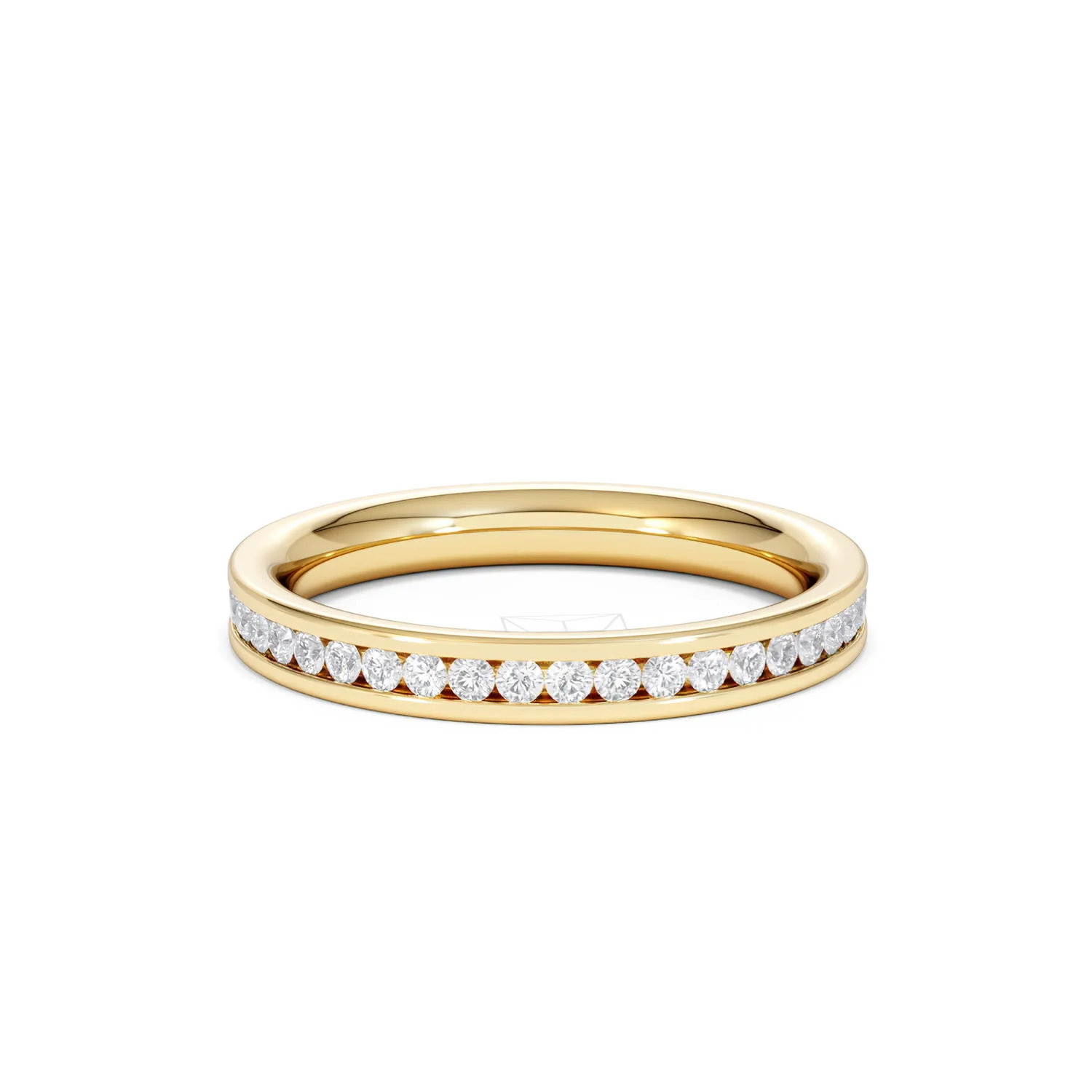 Diamond Eternity Ring Rae Channel Set 0.50ct H/Si in 18K Gold - Image 79