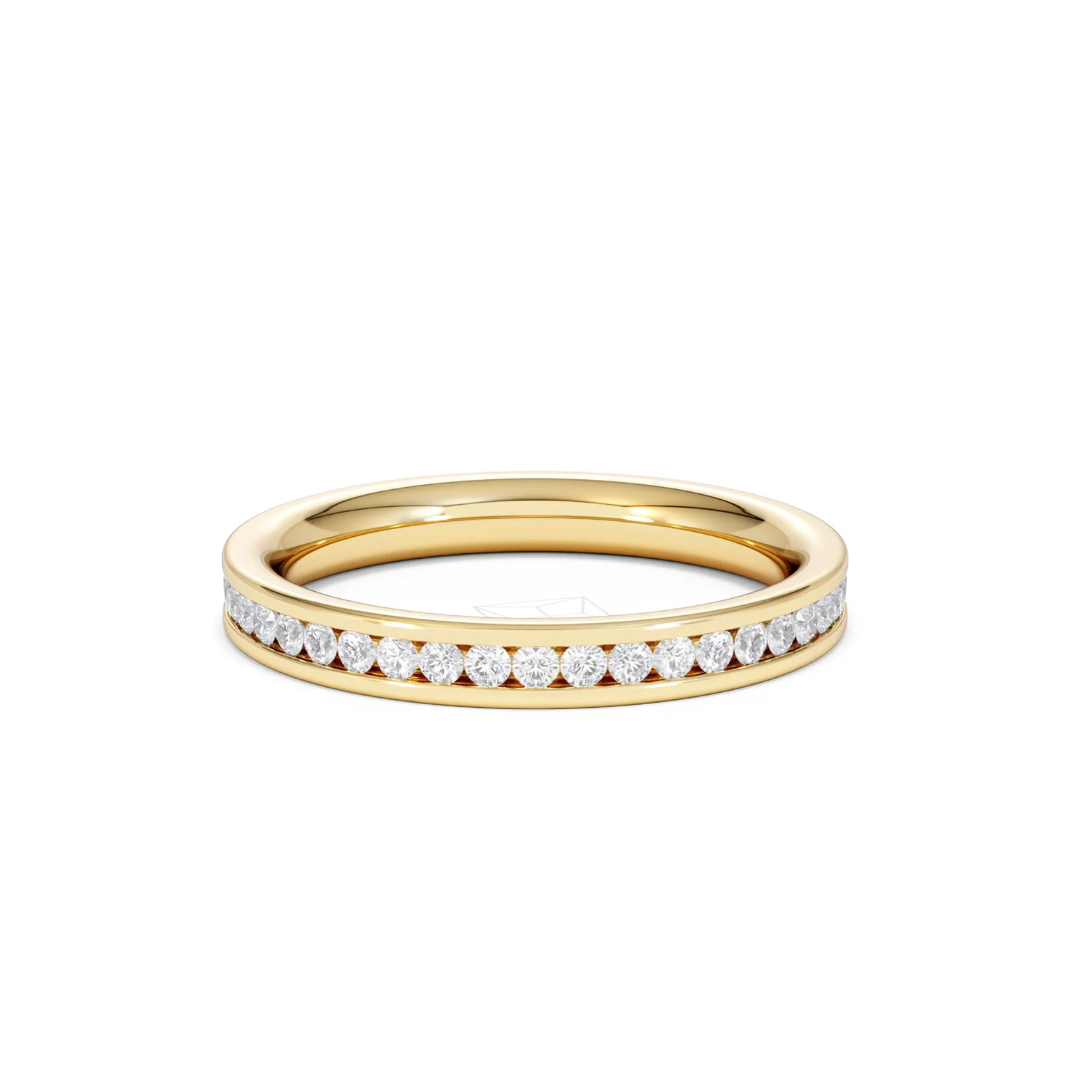Diamond Eternity Ring Rae Channel Set 0.50ct H/Si in 18K Gold - Image 82