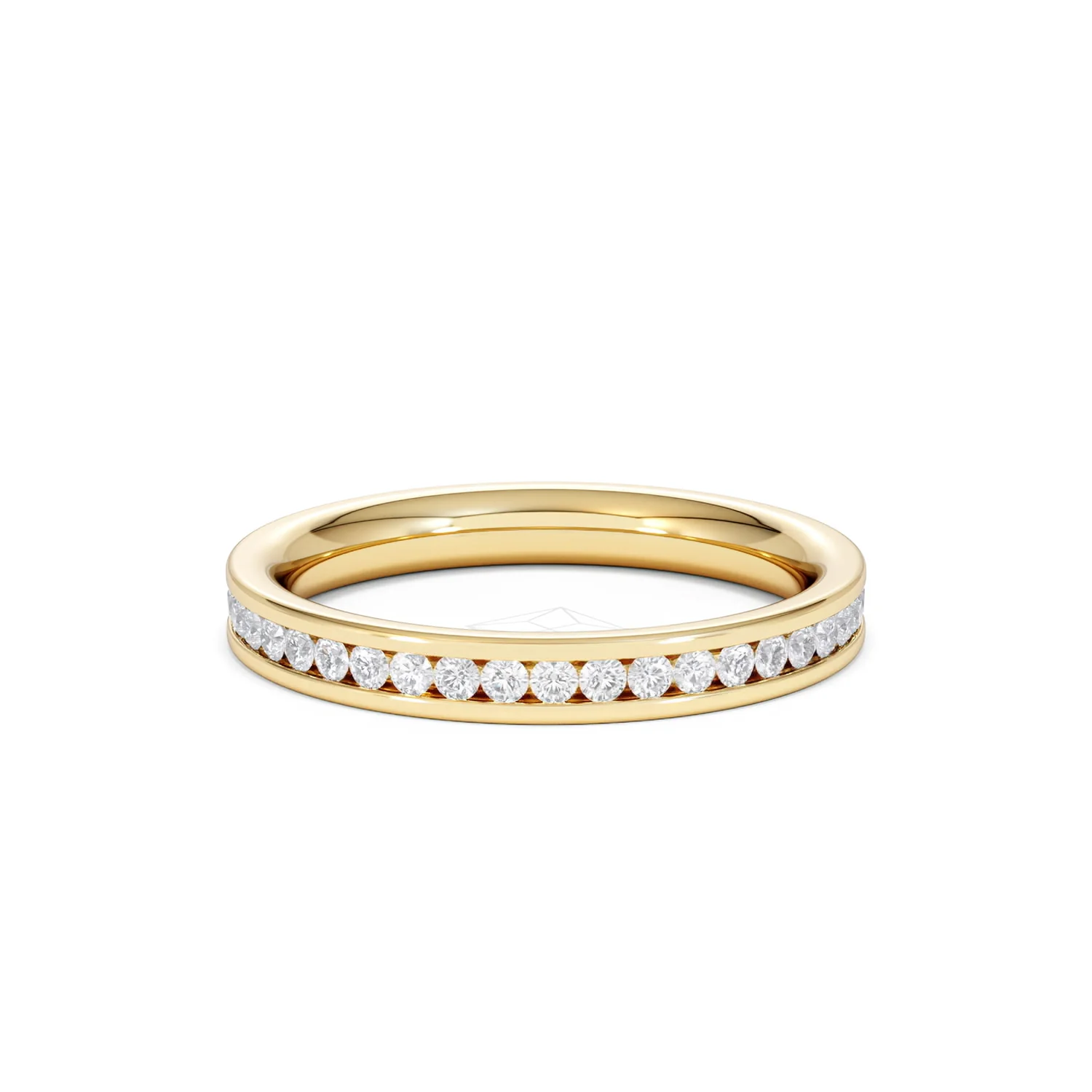 Diamond Eternity Ring Rae Channel Set 0.50ct H/Si in 18K Gold - Image 86