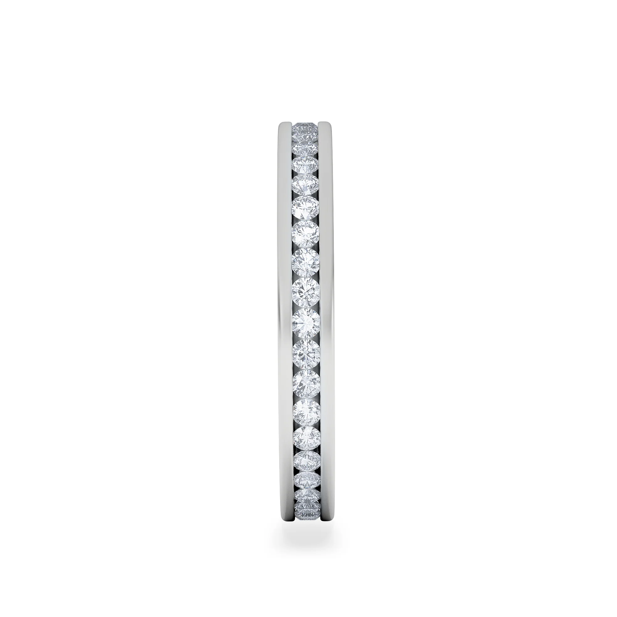 Diamond Eternity Ring Rae Channel Set 0.50ct H/Si in 18K White Gold - Image 5