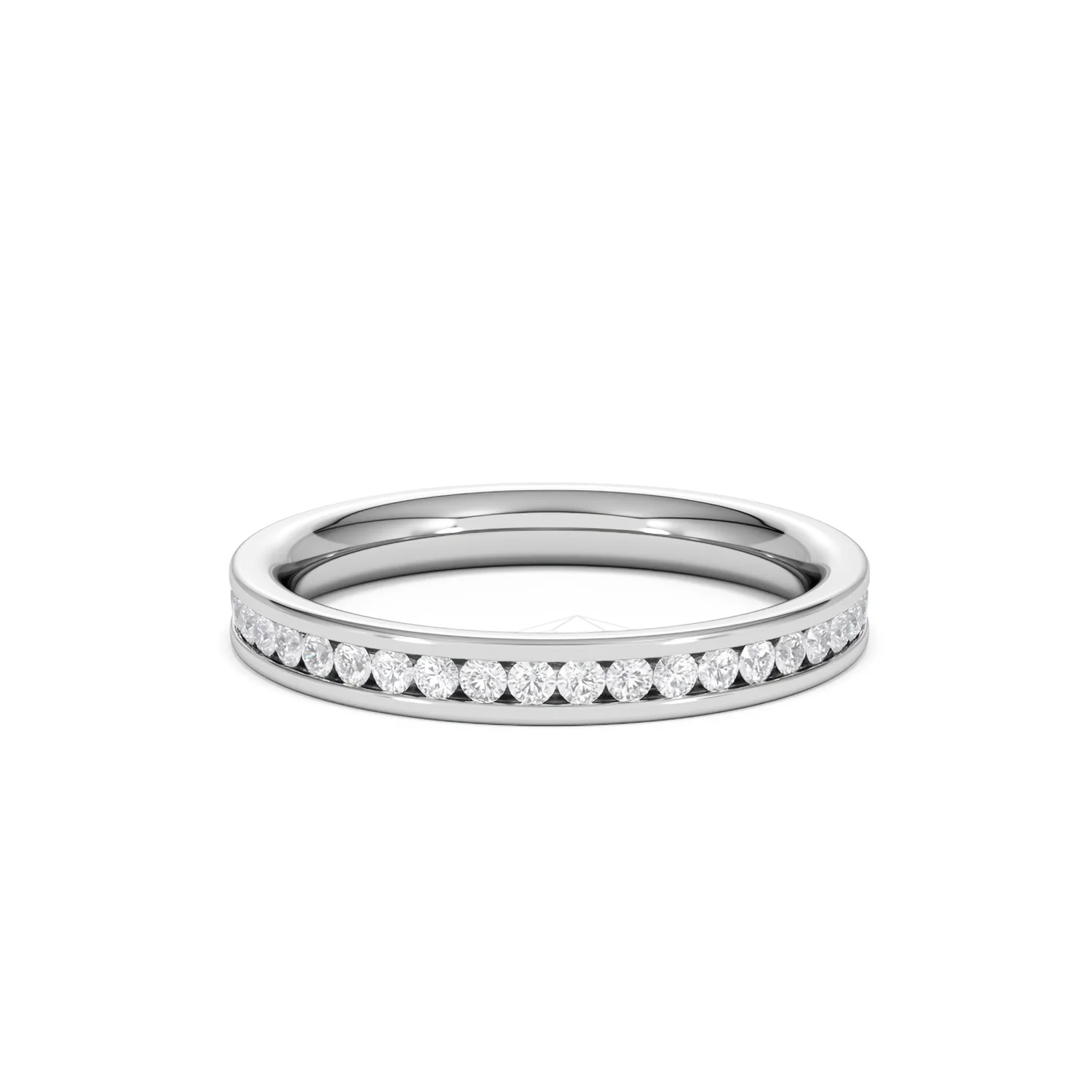 Diamond Eternity Ring Rae Channel Set 0.50ct H/Si in 18K White Gold - Image 68