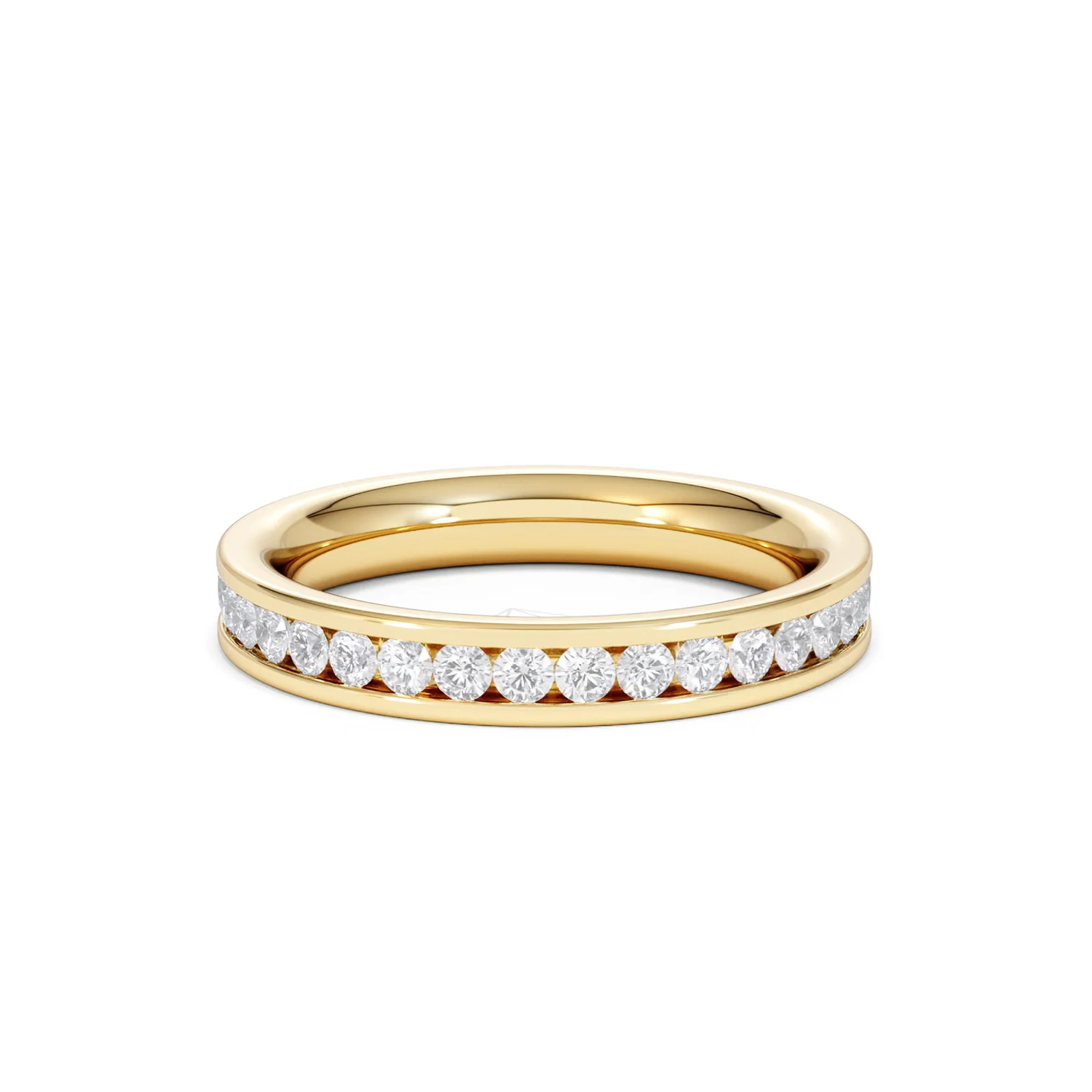 Diamond Eternity Ring Rae Channel Set 1.00ct H/Si in 18K Gold - Image 12