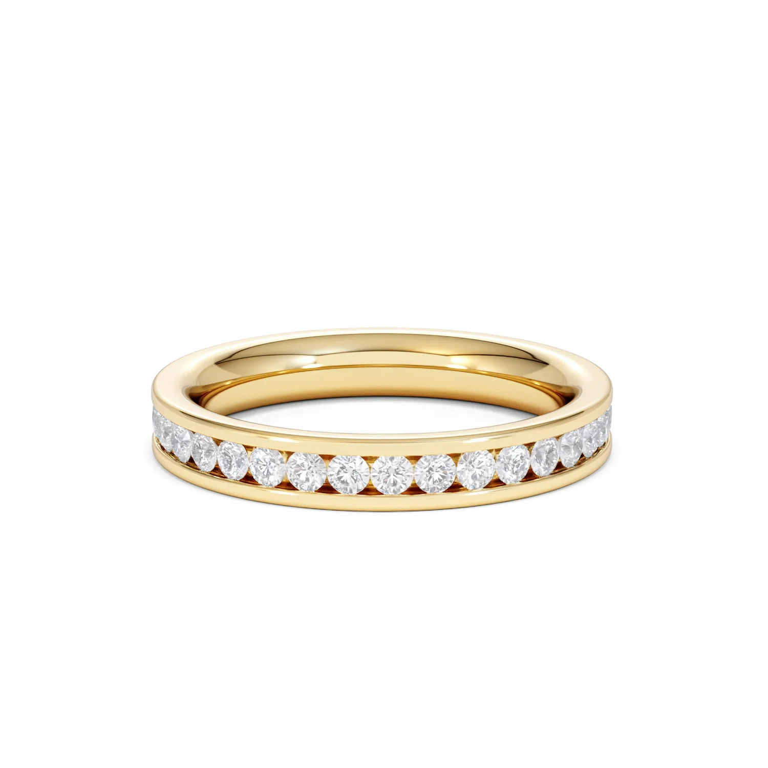 Diamond Eternity Ring Rae Channel Set 1.00ct H/Si in 18K Gold - Image 18