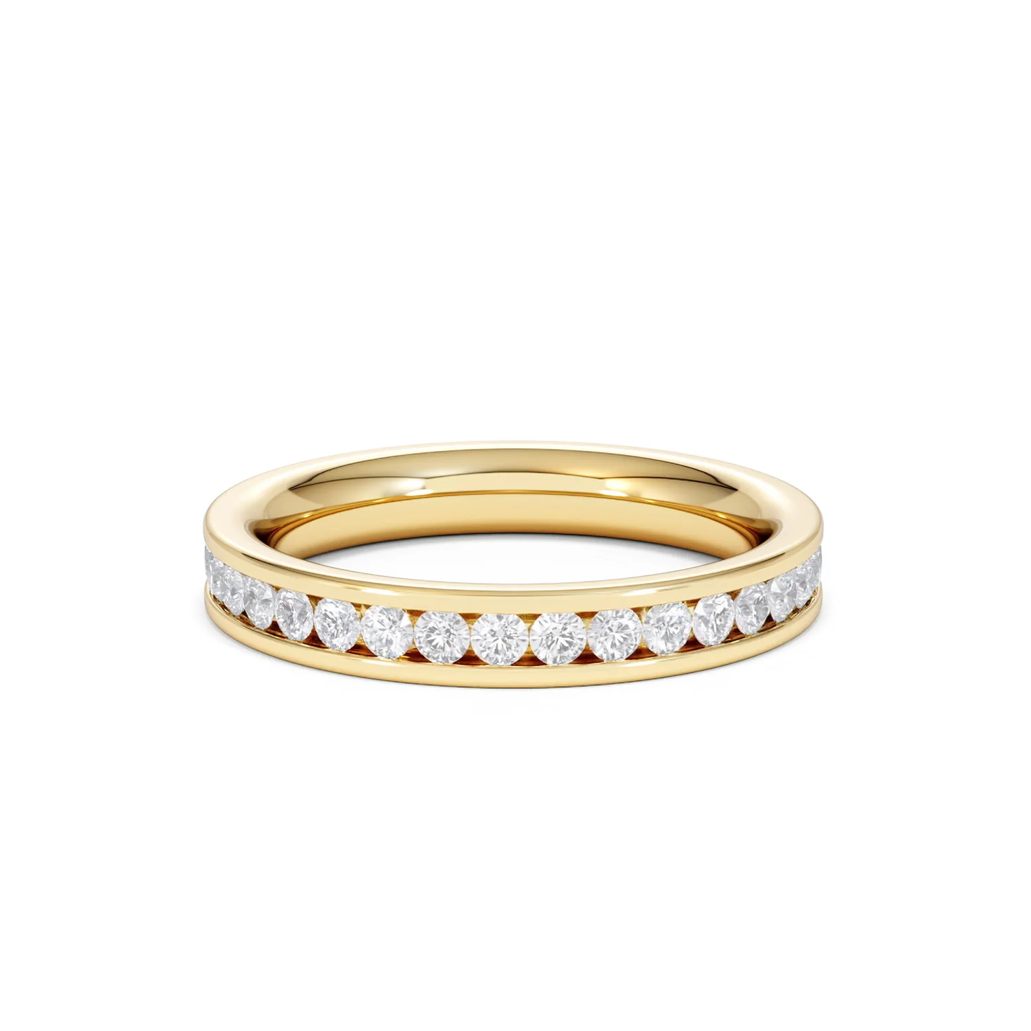Diamond Eternity Ring Rae Channel Set 1.00ct H/Si in 18K Gold - Image 38