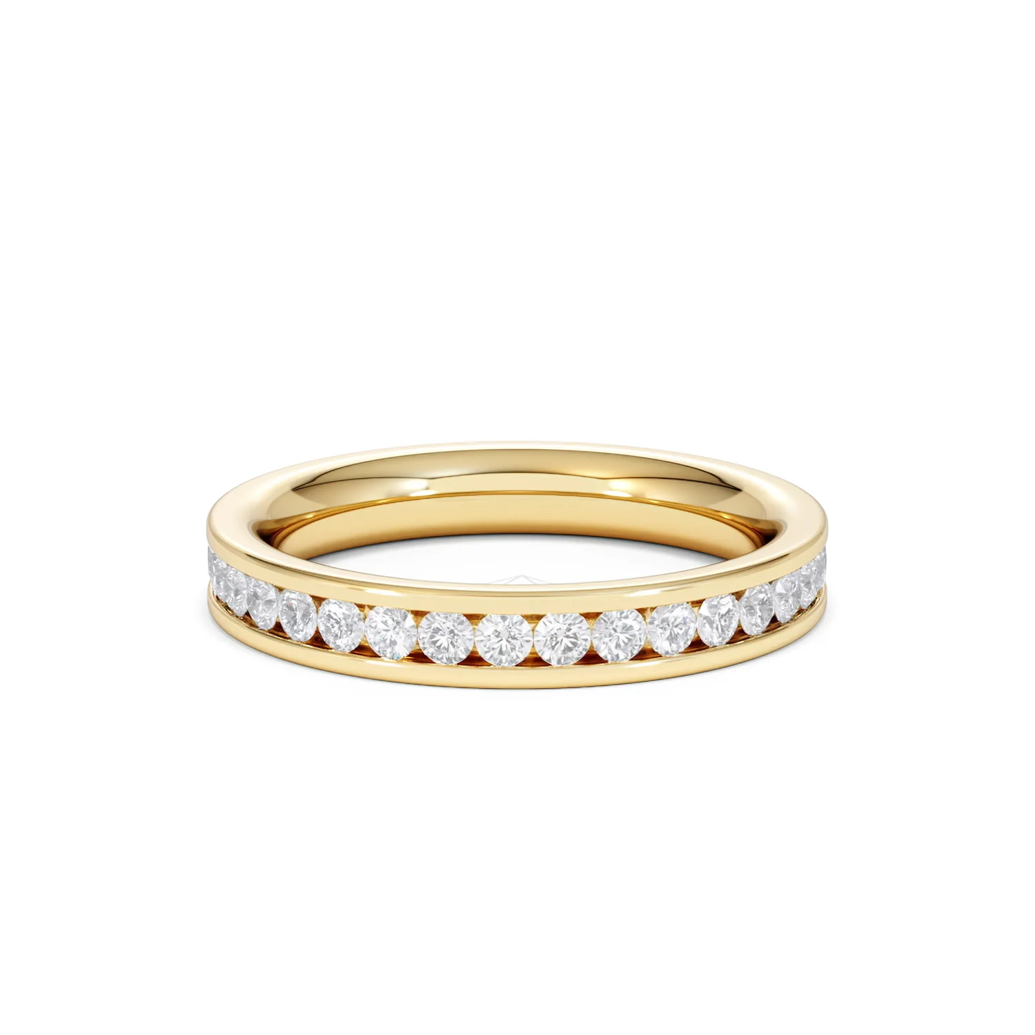 Diamond Eternity Ring Rae Channel Set 1.00ct H/Si in 18K Gold - Image 87