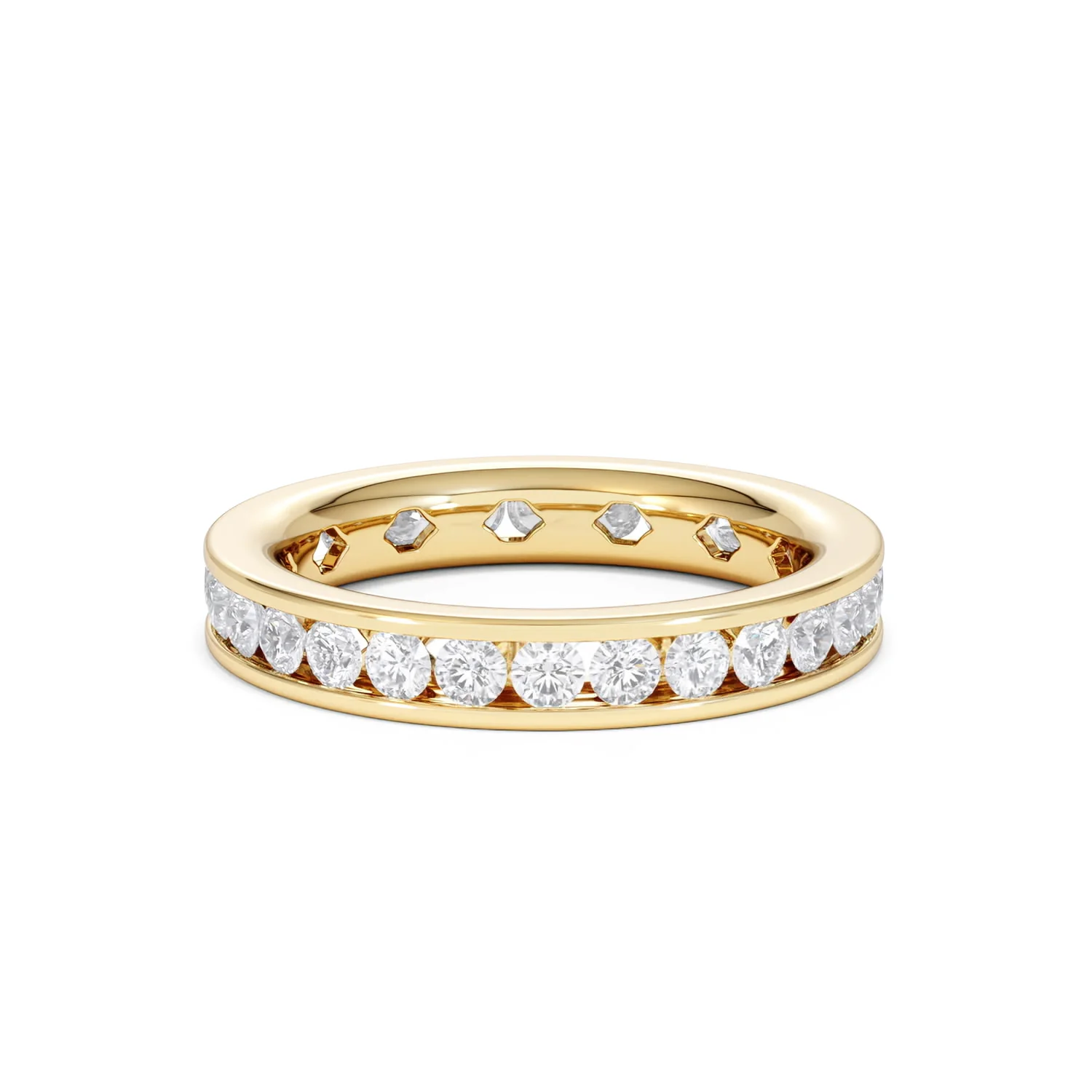 Diamond Eternity Ring Rae Channel Set 1.50ct G/Vs in 18K Gold - Image 14