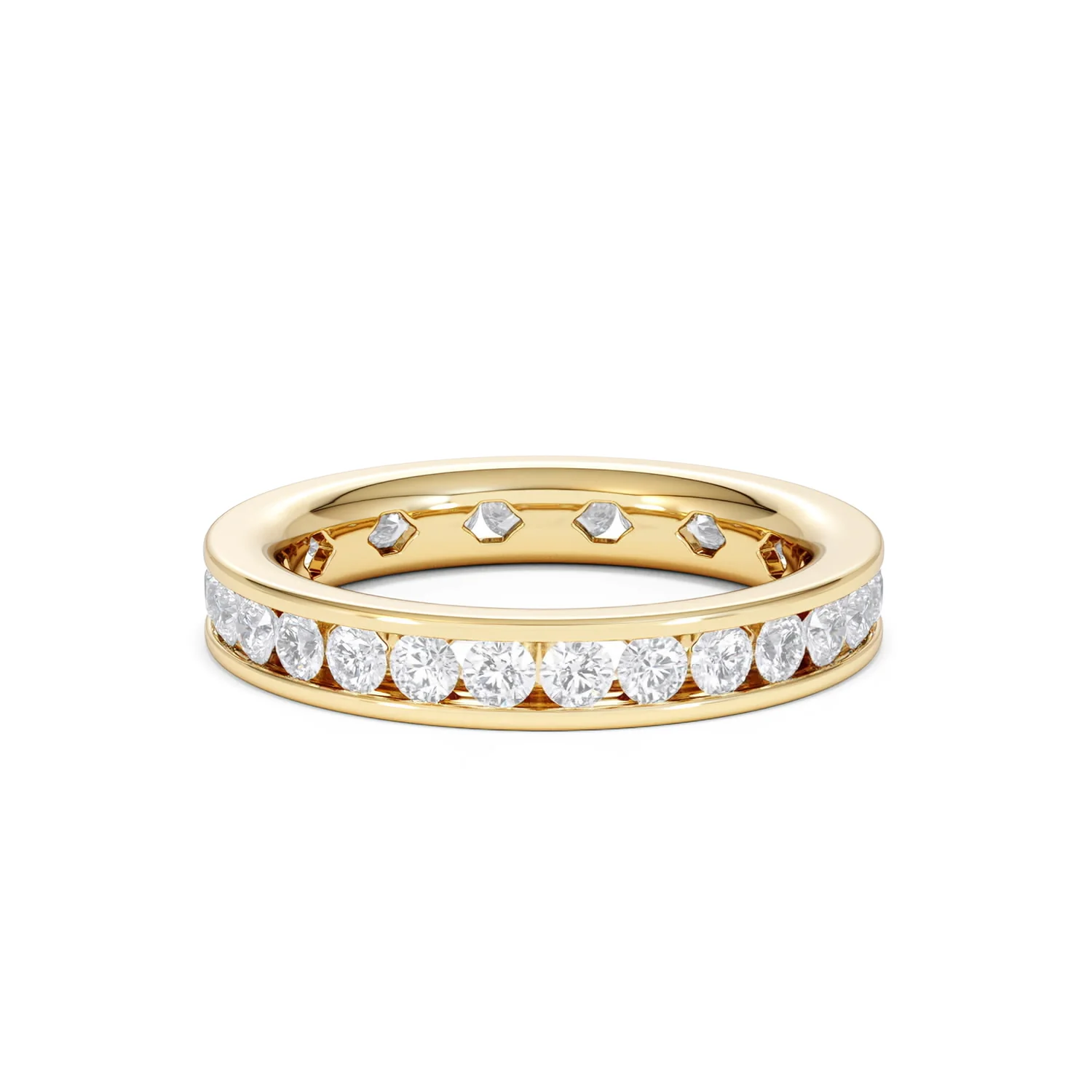 Diamond Eternity Ring Rae Channel Set 1.50ct G/Vs in 18K Gold - Image 15