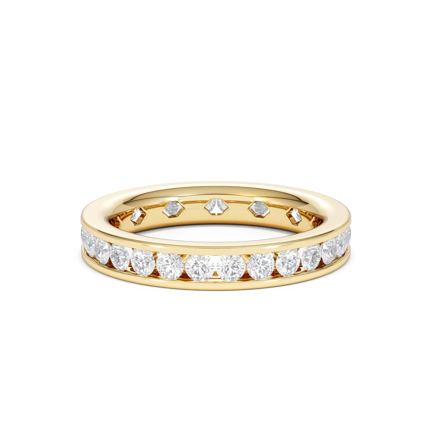 Diamond Eternity Ring Rae Channel Set 1.50ct G/Vs in 18K Gold - Image 18