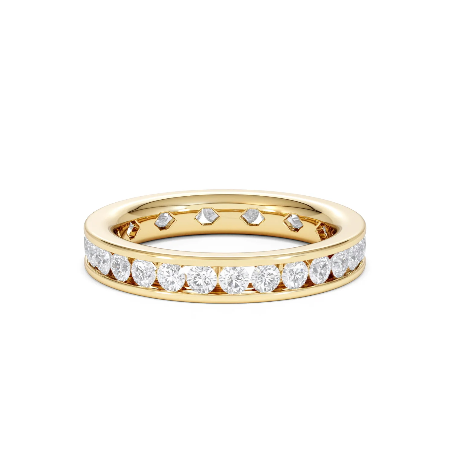 Diamond Eternity Ring Rae Channel Set 1.50ct G/Vs in 18K Gold - Image 26