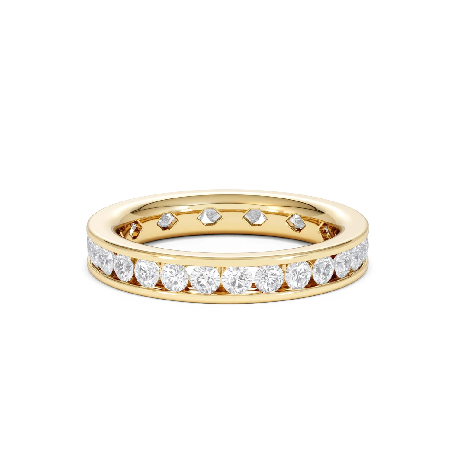 Diamond Eternity Ring Rae Channel Set 1.50ct G/Vs in 18K Gold - Image 60