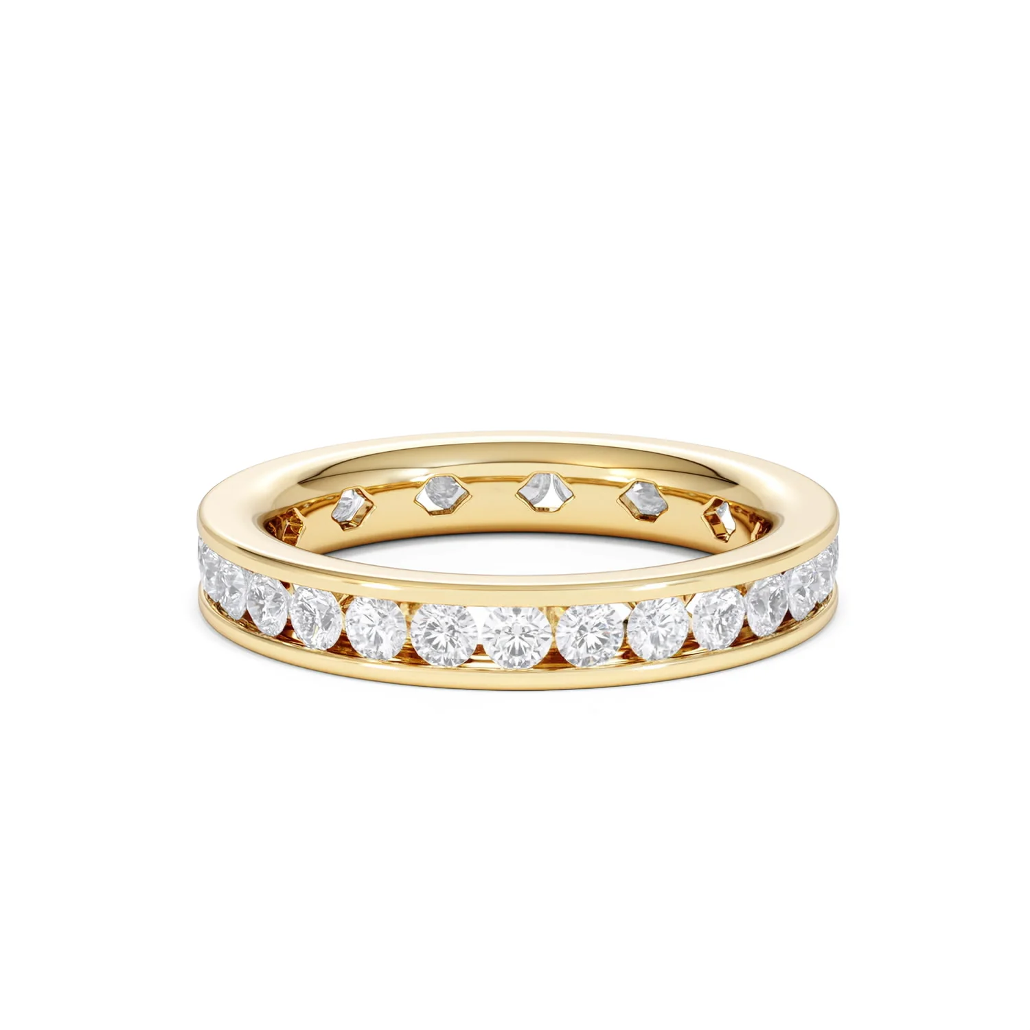 Diamond Eternity Ring Rae Channel Set 1.50ct G/Vs in 18K Gold - Image 62