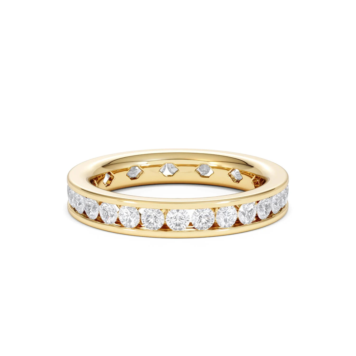 Diamond Eternity Ring Rae Channel Set 1.50ct G/Vs in 18K Gold - Image 8