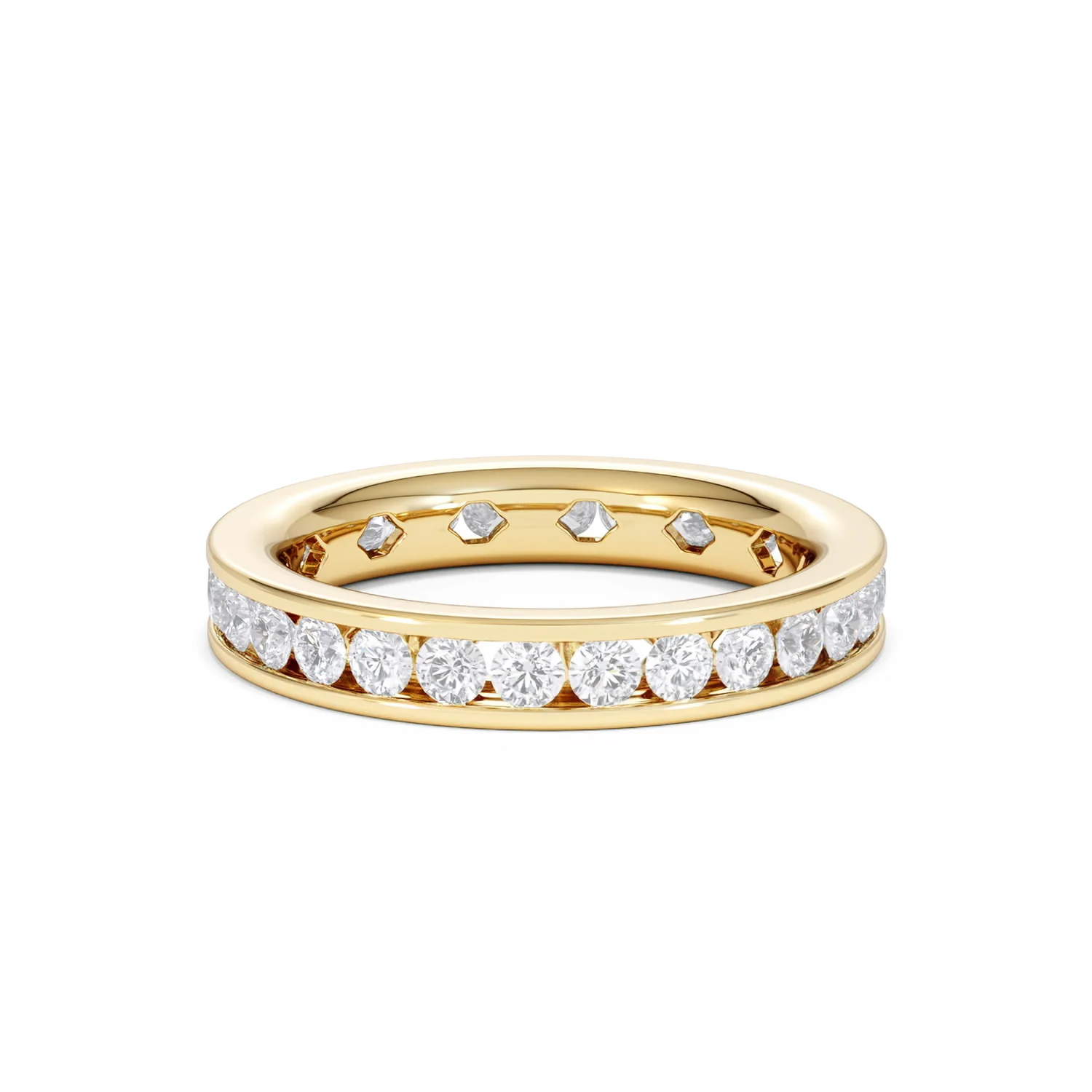 Diamond Eternity Ring Rae Channel Set 1.50ct G/Vs in 18K Gold - Image 84