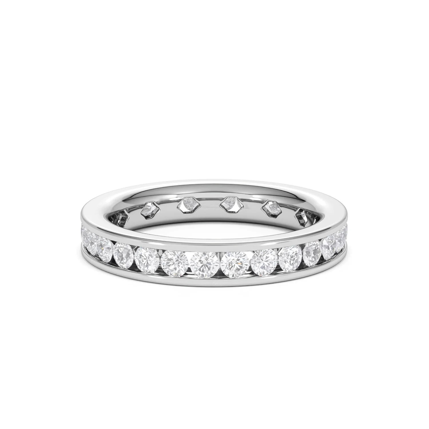 Diamond Eternity Ring Rae Channel Set 1.50ct G/Vs in Platinum - Image 10