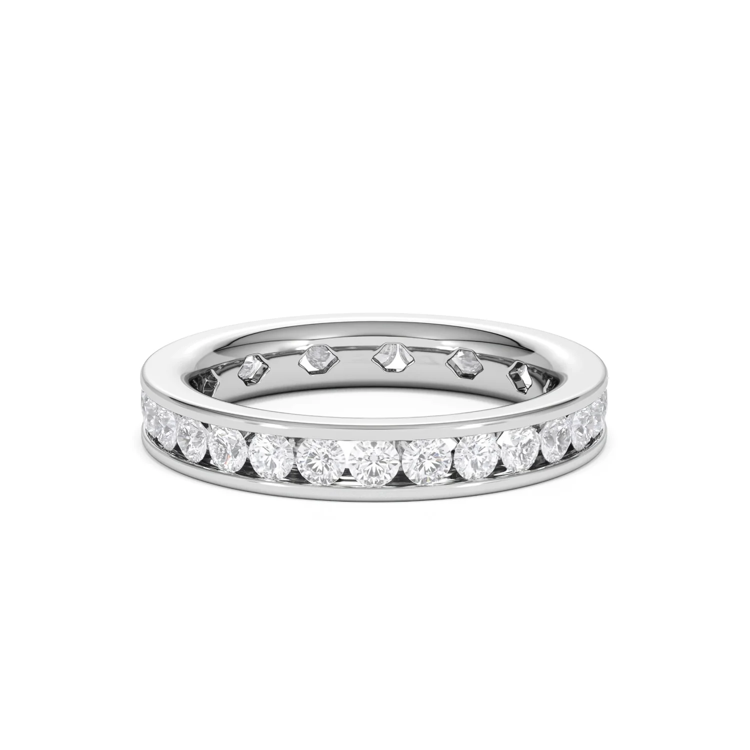 Diamond Eternity Ring Rae Channel Set 1.50ct G/Vs in Platinum - Image 11