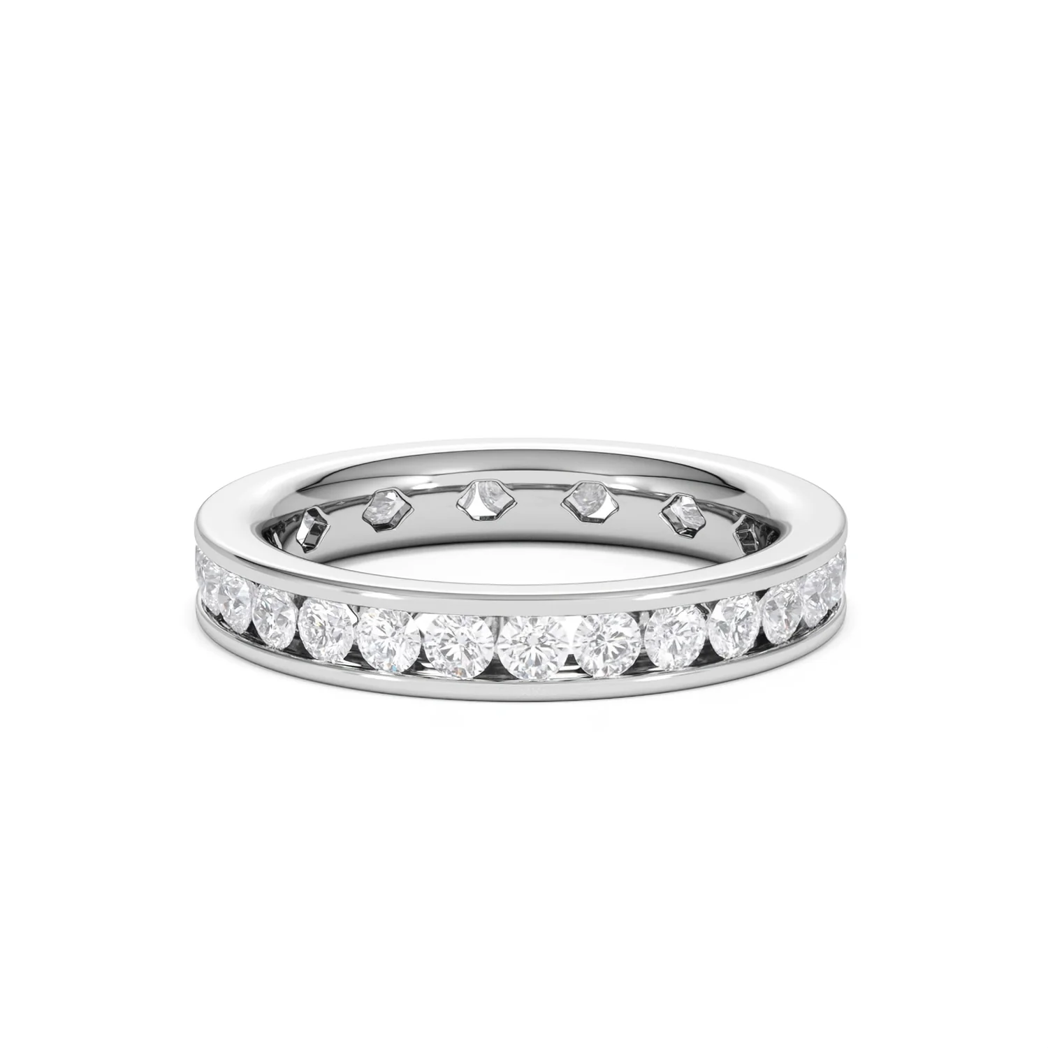 Diamond Eternity Ring Rae Channel Set 1.50ct G/Vs in Platinum - Image 20