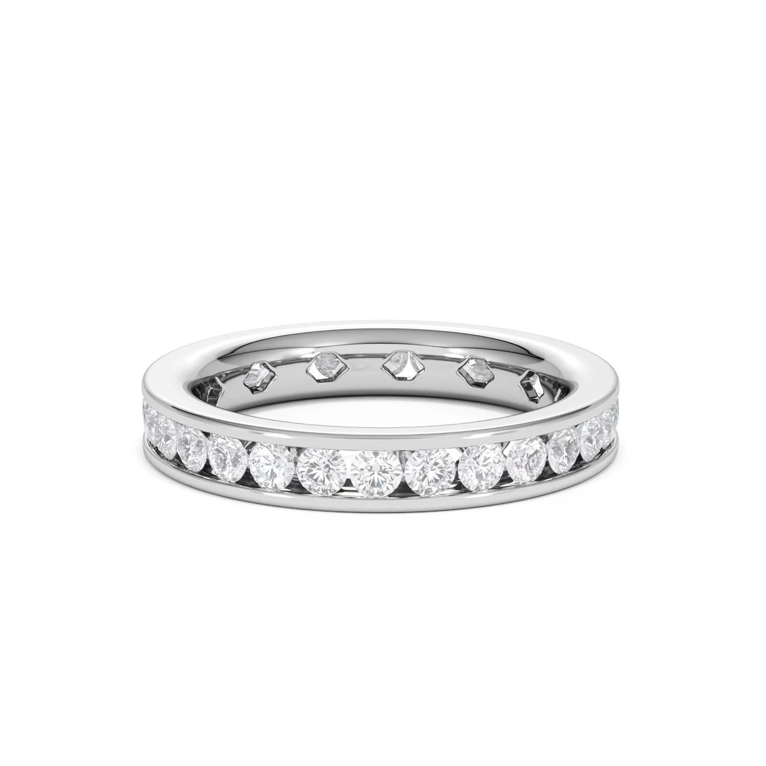 Diamond Eternity Ring Rae Channel Set 1.50ct G/Vs in Platinum - Image 22