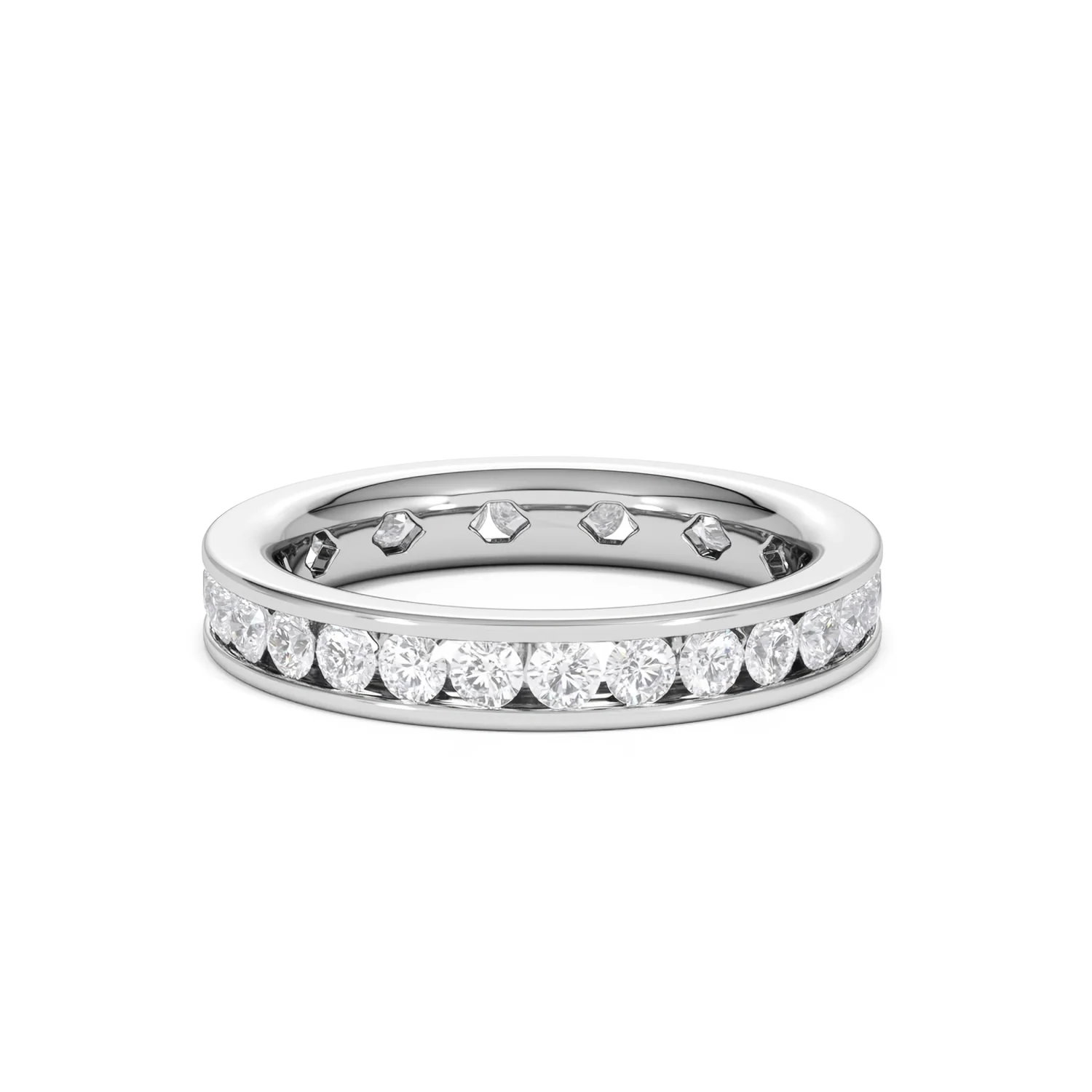 Diamond Eternity Ring Rae Channel Set 1.50ct G/Vs in Platinum - Image 26