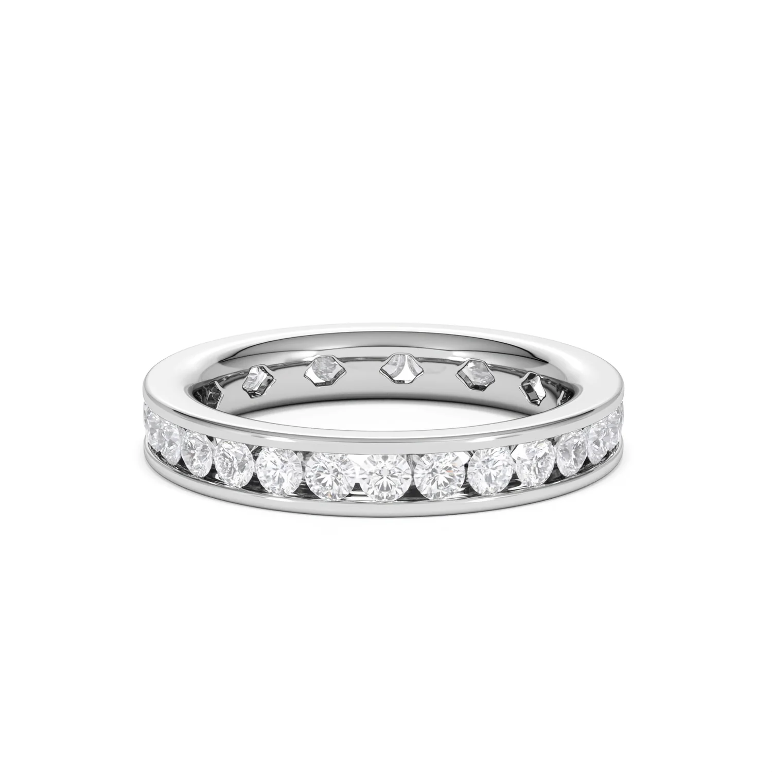 Diamond Eternity Ring Rae Channel Set 1.50ct G/Vs in Platinum - Image 28