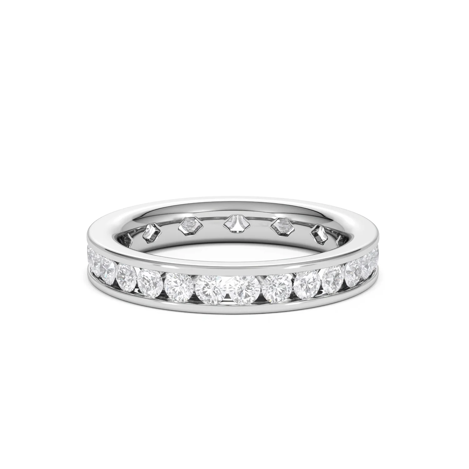Diamond Eternity Ring Rae Channel Set 1.50ct G/Vs in Platinum - Image 29