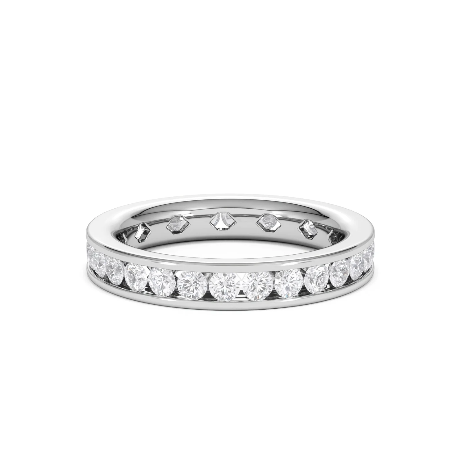 Diamond Eternity Ring Rae Channel Set 1.50ct G/Vs in Platinum - Image 36