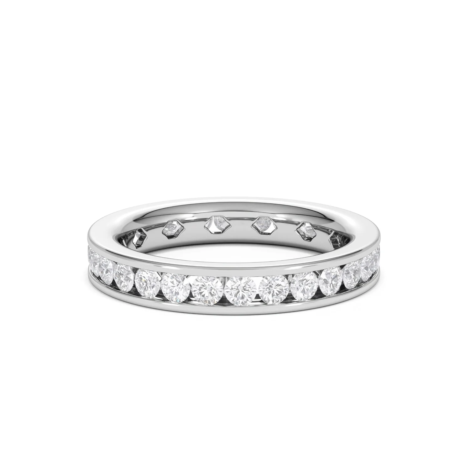 Diamond Eternity Ring Rae Channel Set 1.50ct G/Vs in Platinum - Image 37