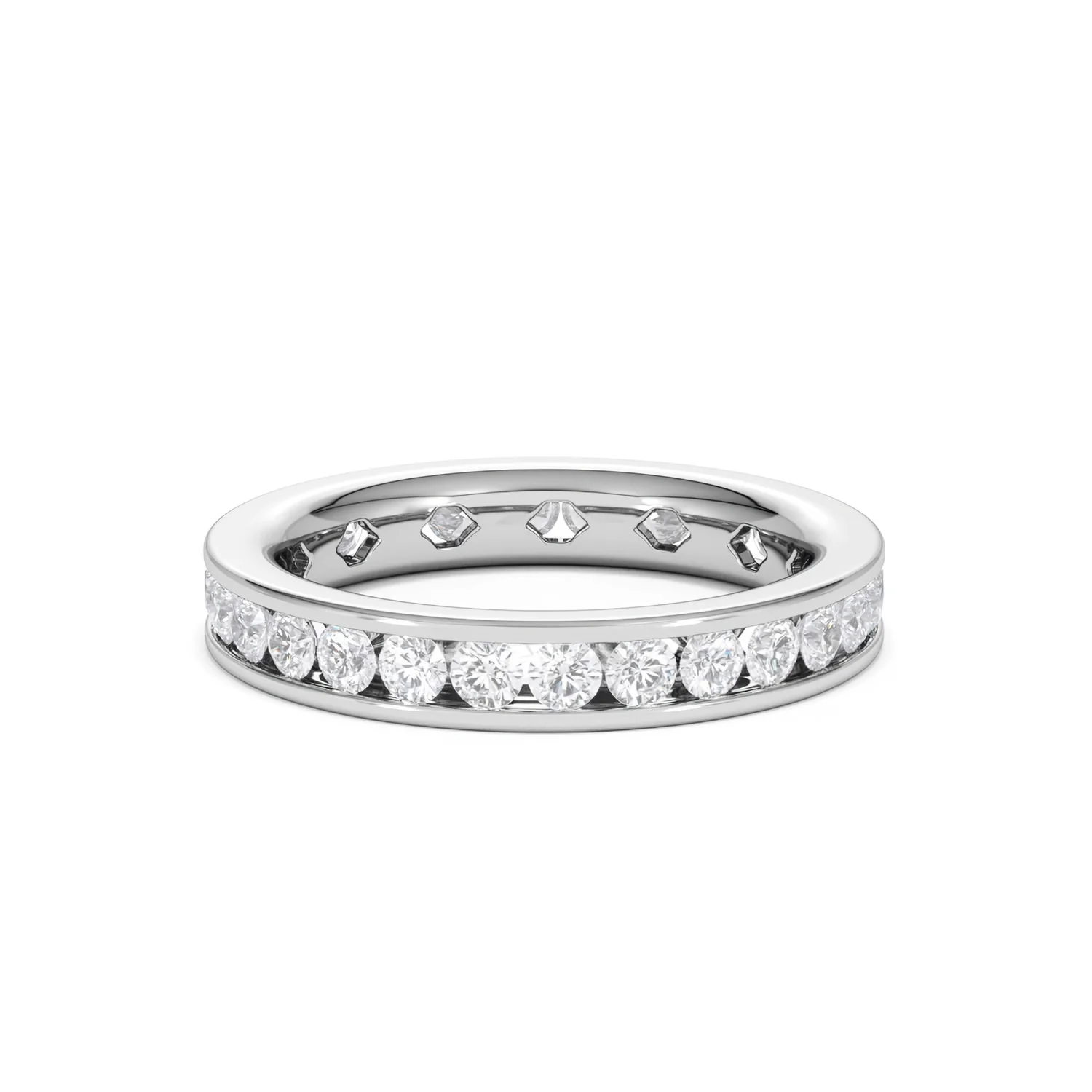 Diamond Eternity Ring Rae Channel Set 1.50ct G/Vs in Platinum - Image 40