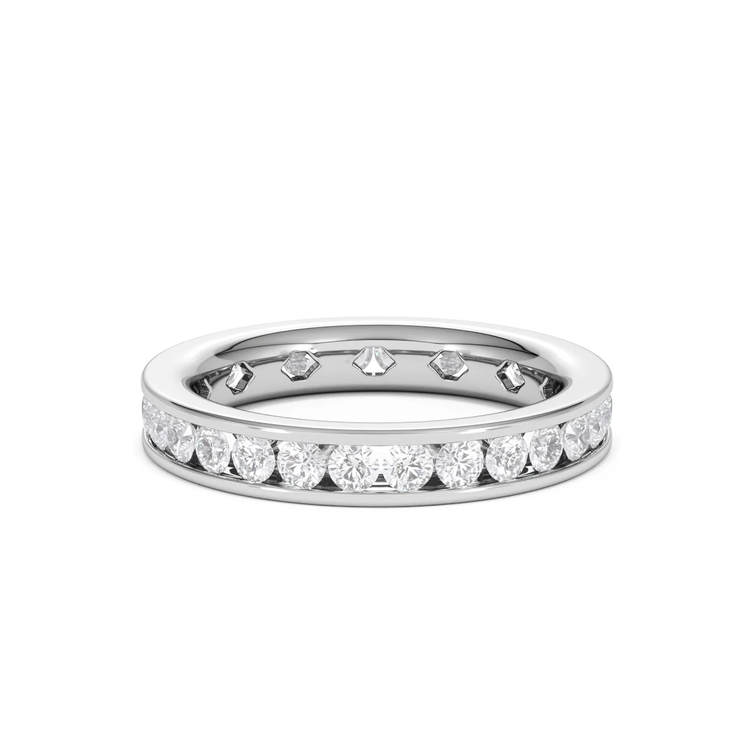 Diamond Eternity Ring Rae Channel Set 1.50ct G/Vs in Platinum - Image 41