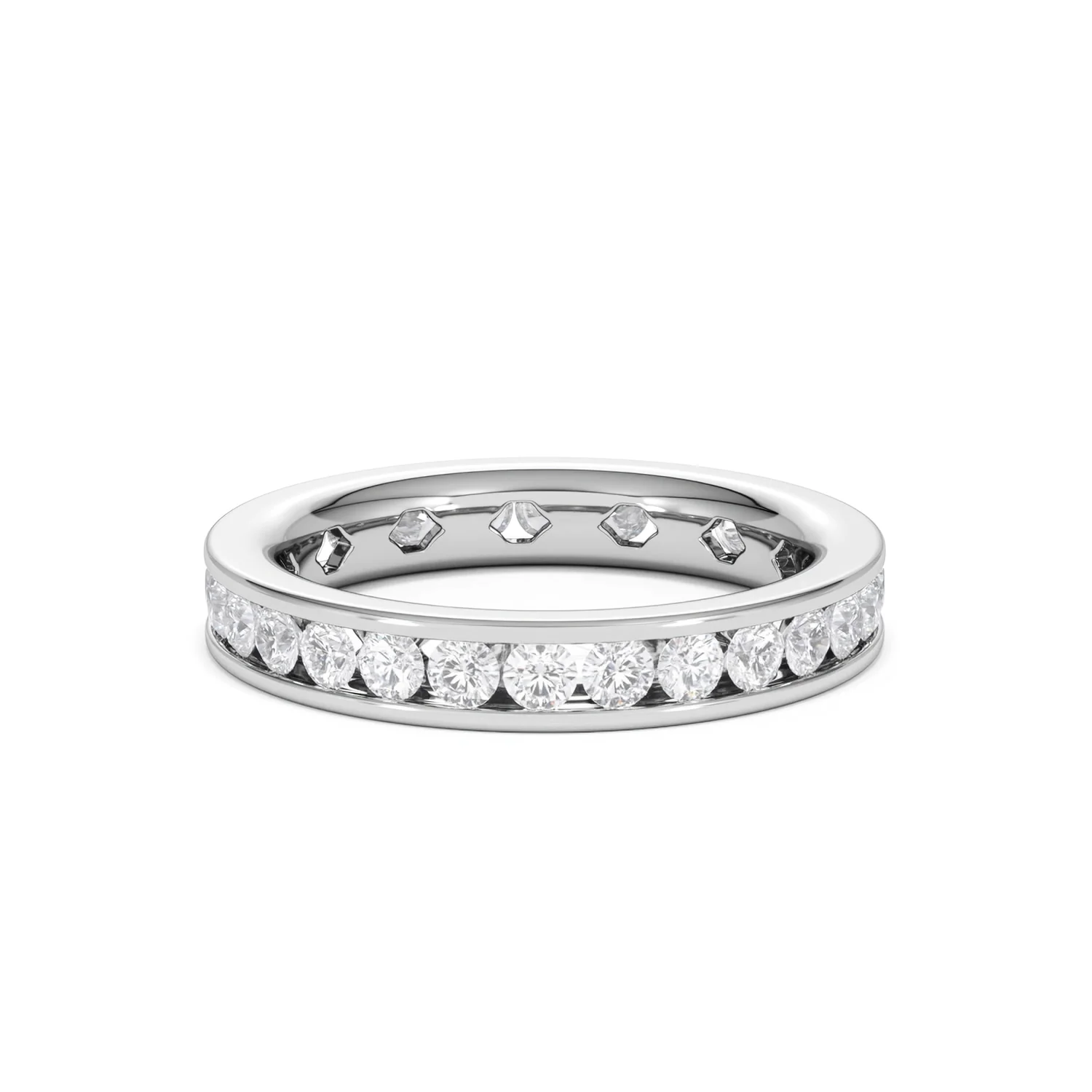 Diamond Eternity Ring Rae Channel Set 1.50ct G/Vs in Platinum - Image 42