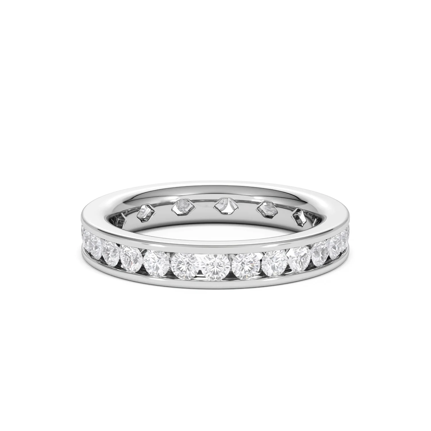 Diamond Eternity Ring Rae Channel Set 1.50ct G/Vs in Platinum - Image 45