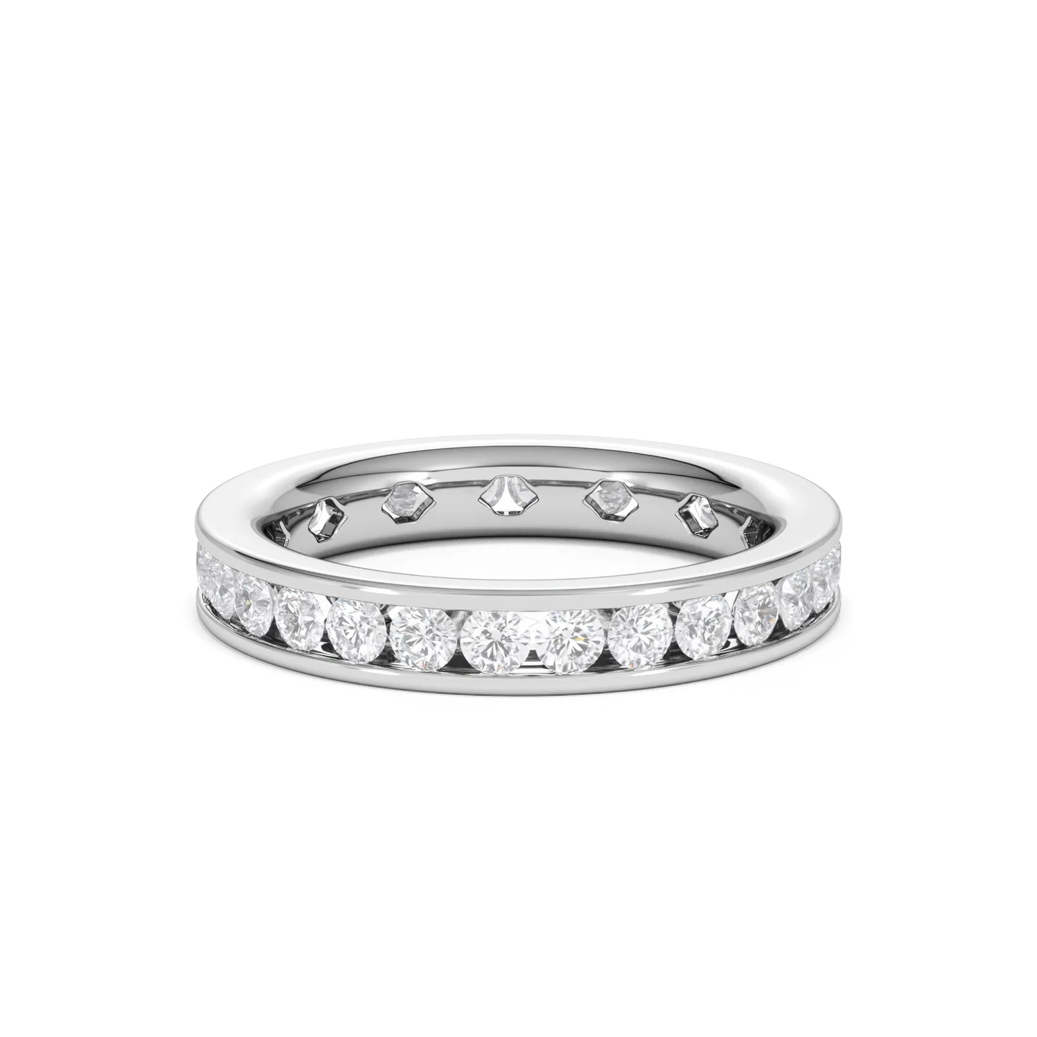 Diamond Eternity Ring Rae Channel Set 1.50ct G/Vs in Platinum - Image 47