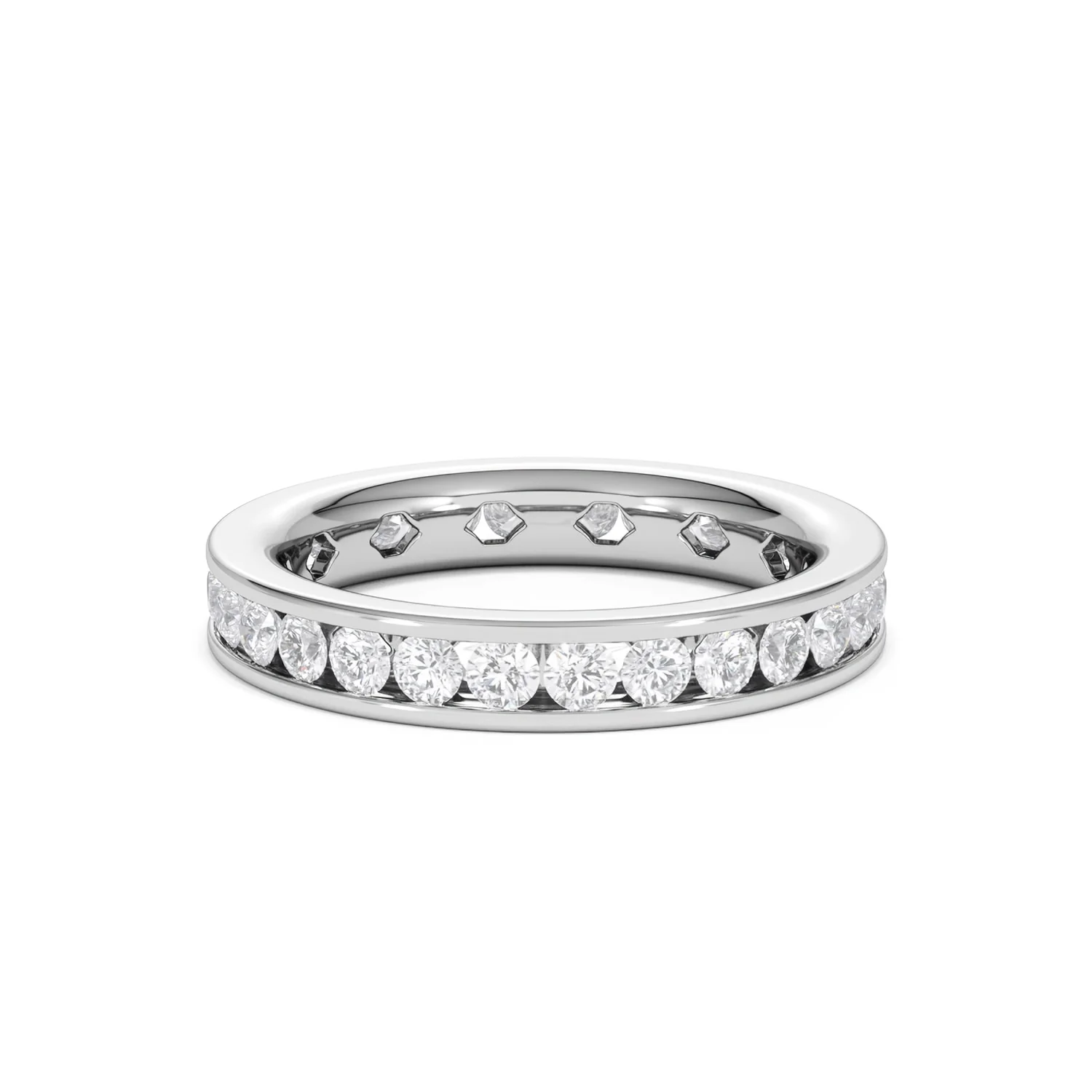Diamond Eternity Ring Rae Channel Set 1.50ct G/Vs in Platinum - Image 49