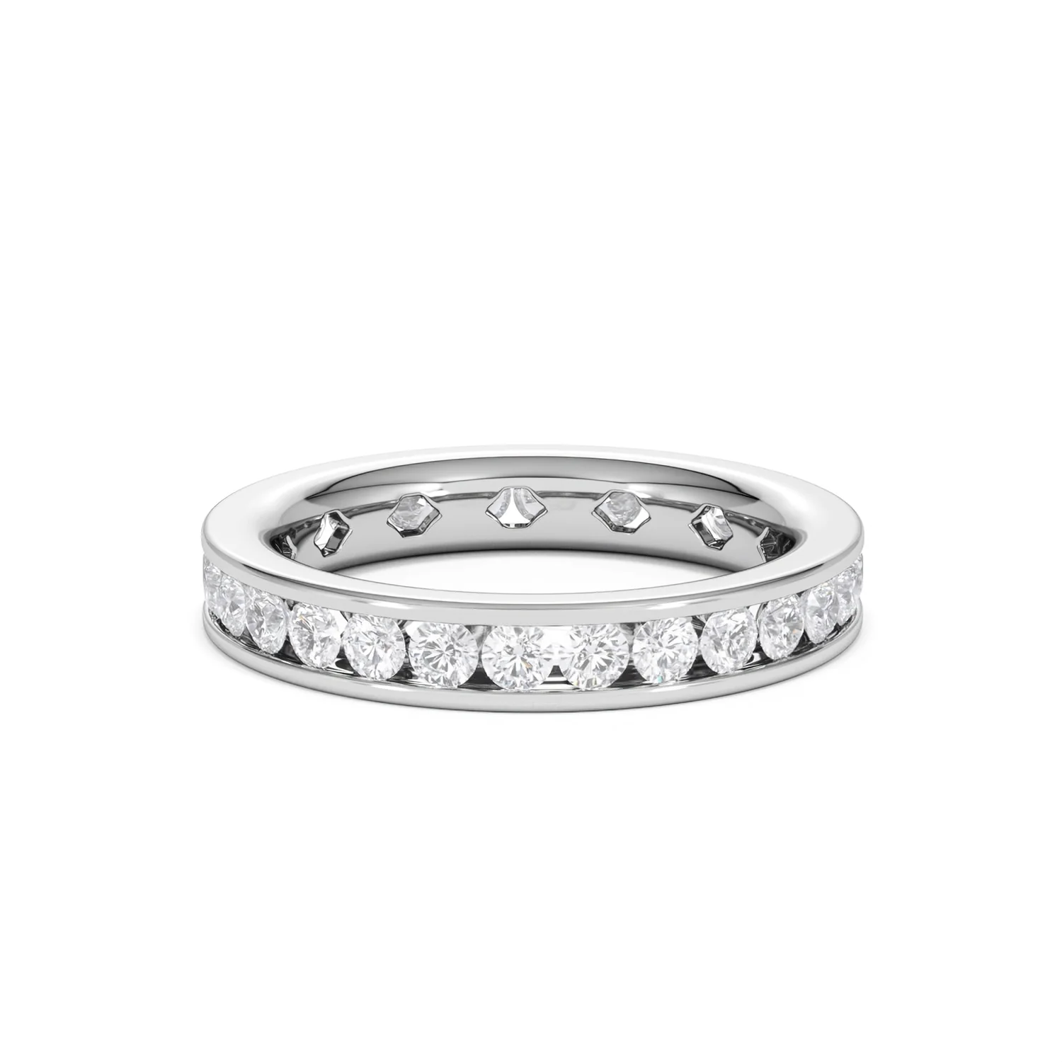 Diamond Eternity Ring Rae Channel Set 1.50ct G/Vs in Platinum - Image 53