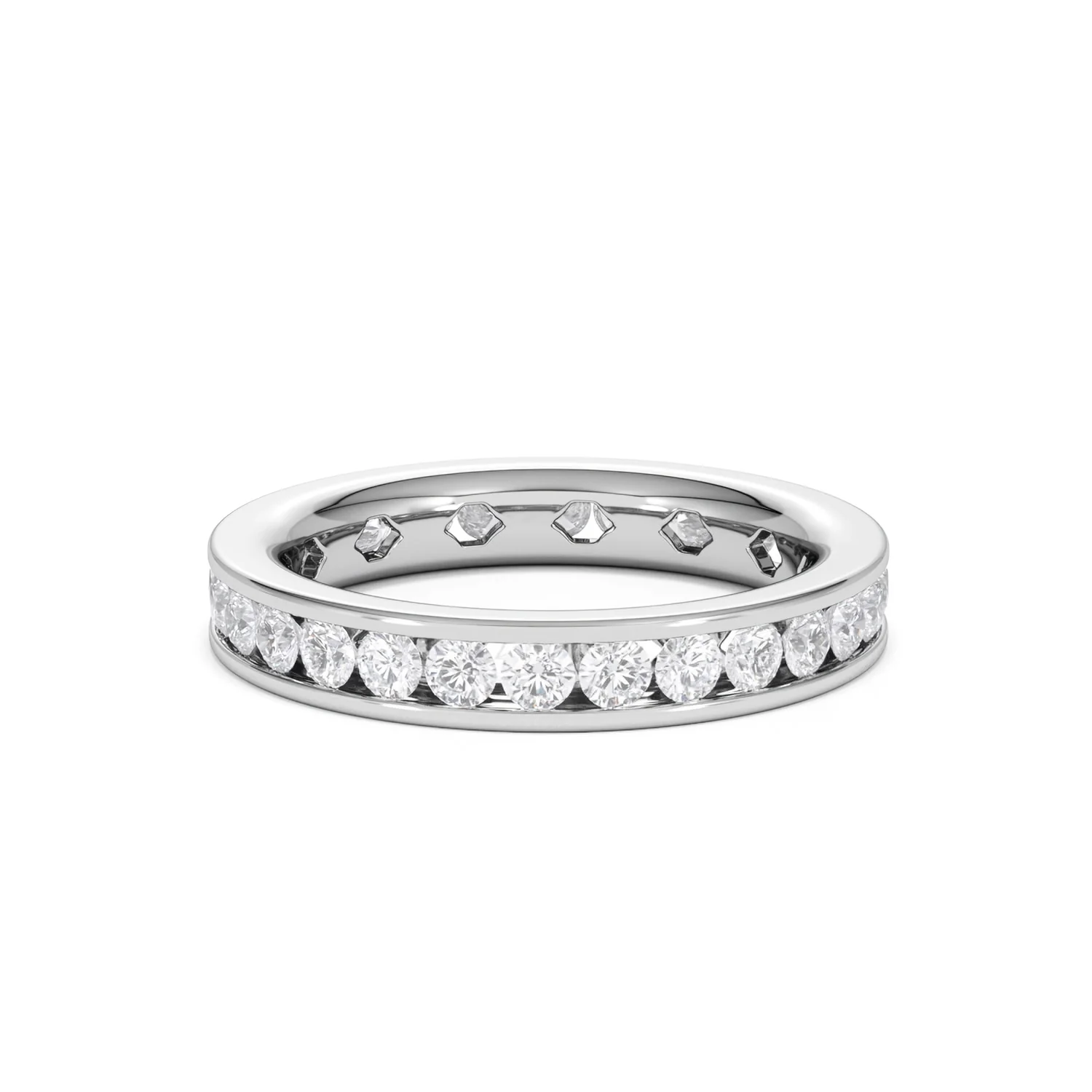 Diamond Eternity Ring Rae Channel Set 1.50ct G/Vs in Platinum - Image 56