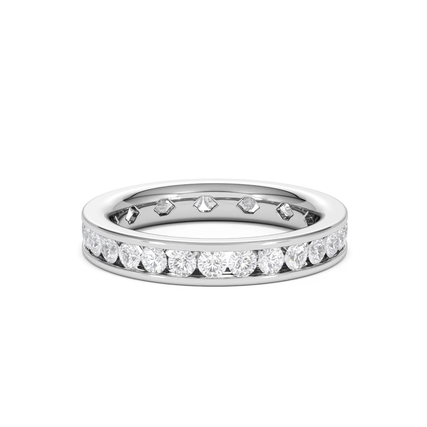 Diamond Eternity Ring Rae Channel Set 1.50ct G/Vs in Platinum - Image 59